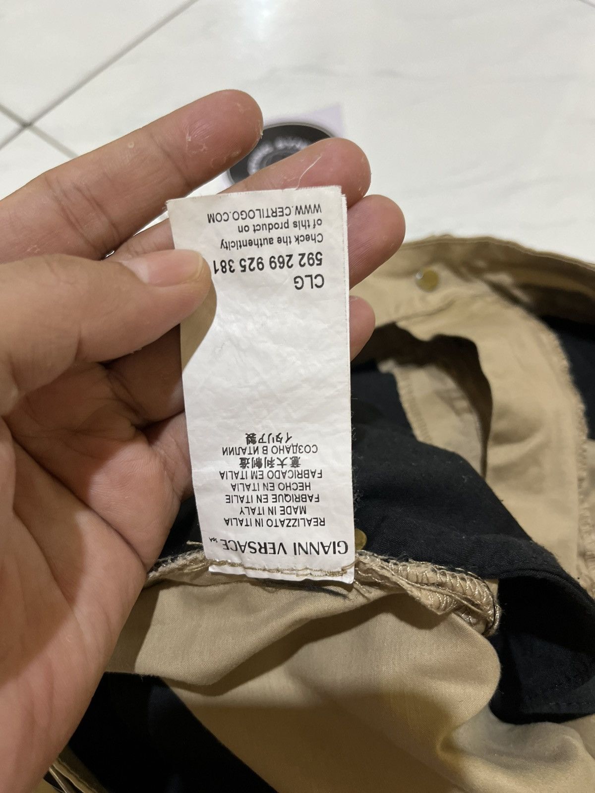 Versace 🔥 Gianni Versace Short Pants Size US 32 / EU 48 - 18 Thumbnail