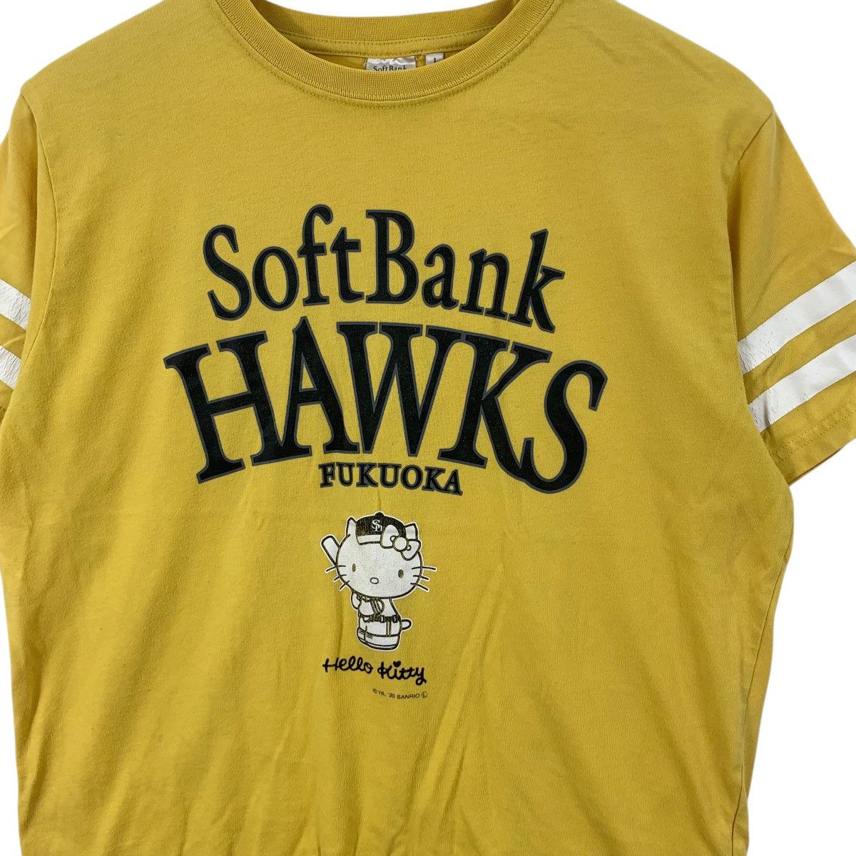 Other HELLO KITTY x SOFTBANK HAWAKS Japan Baseball Tee Shirt Top Size L / US 10 / IT 46 - 6 Thumbnail