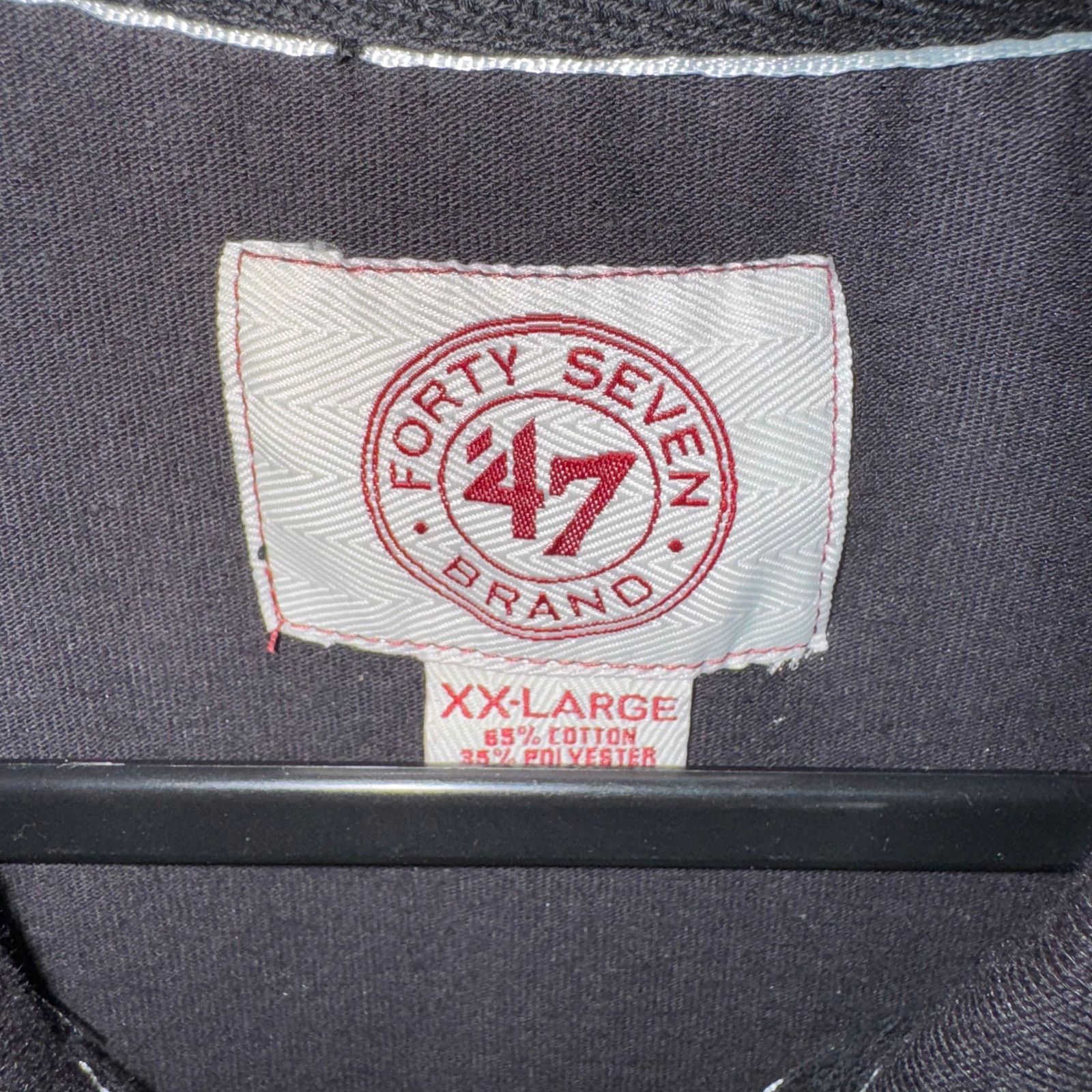 47 Vintage Y2K Los Angeles 47 Lakers NBA 2000s zip track jacket Size US XXL / EU 58 / 5 - 3 Thumbnail