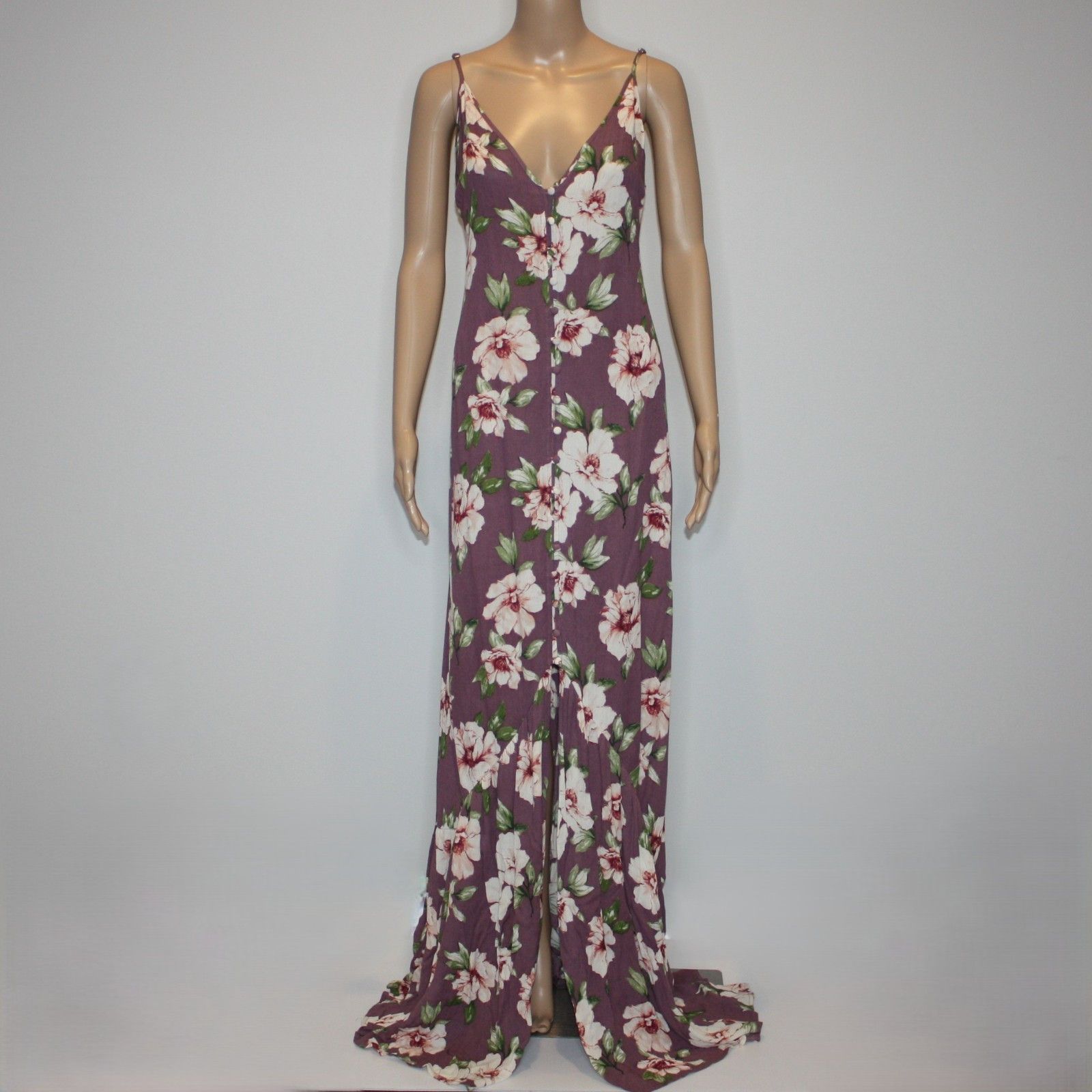 BP. Floral Button Front Maxi Dress in size Small MSRP $59 NWOT Size S / US 4 / IT 40 - 4 Thumbnail