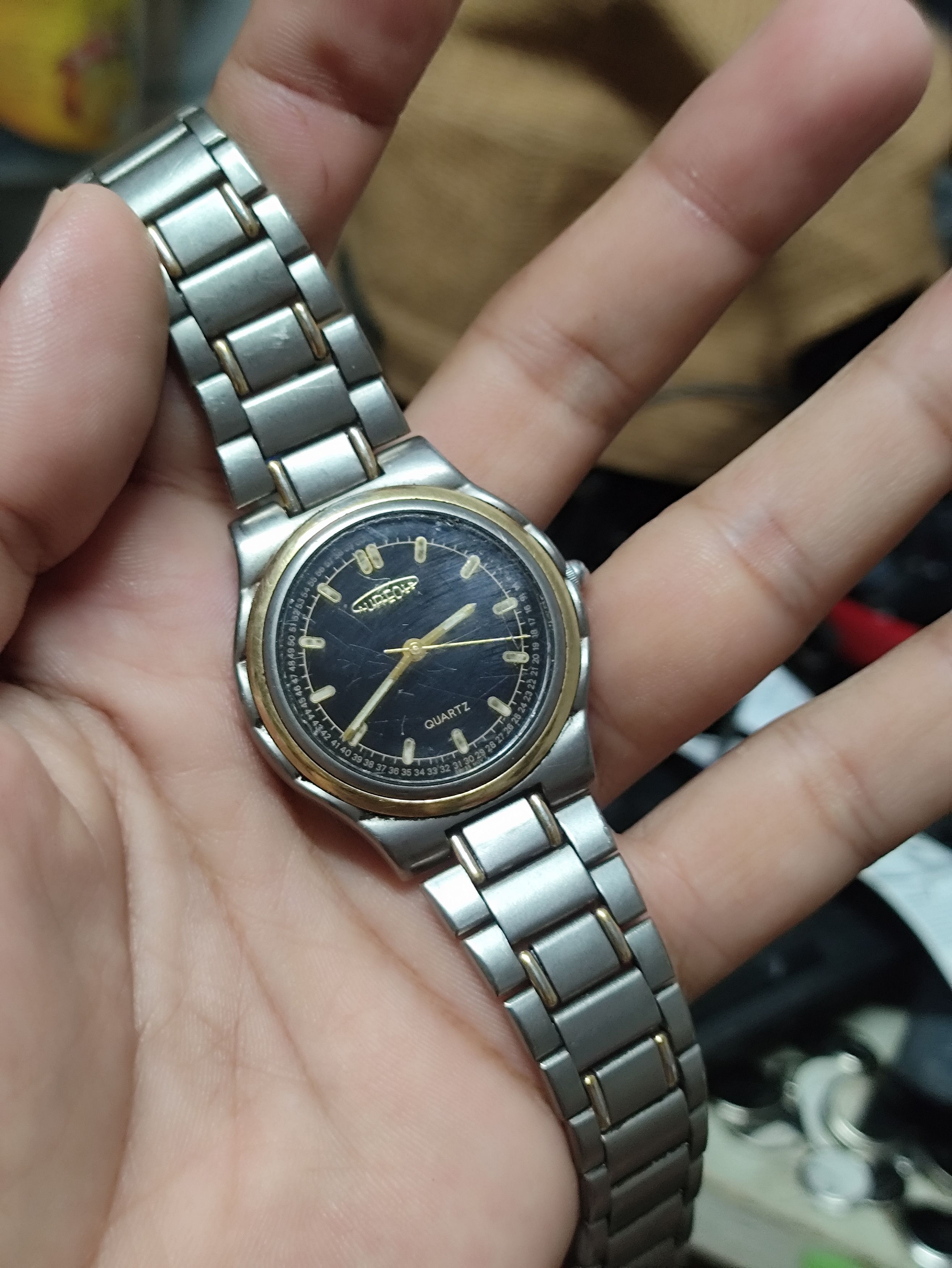 Designer × Japanese Brand × Vintage VINTAGE AUREOLE QUARTZ JAPAN WATCH Size ONE SIZE - 6 Thumbnail