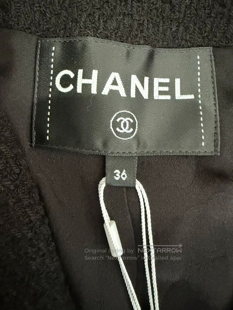 Chanel Chanel Black navy collar jacket Size XS / US 0-2 / IT 36-38 - 5 Thumbnail