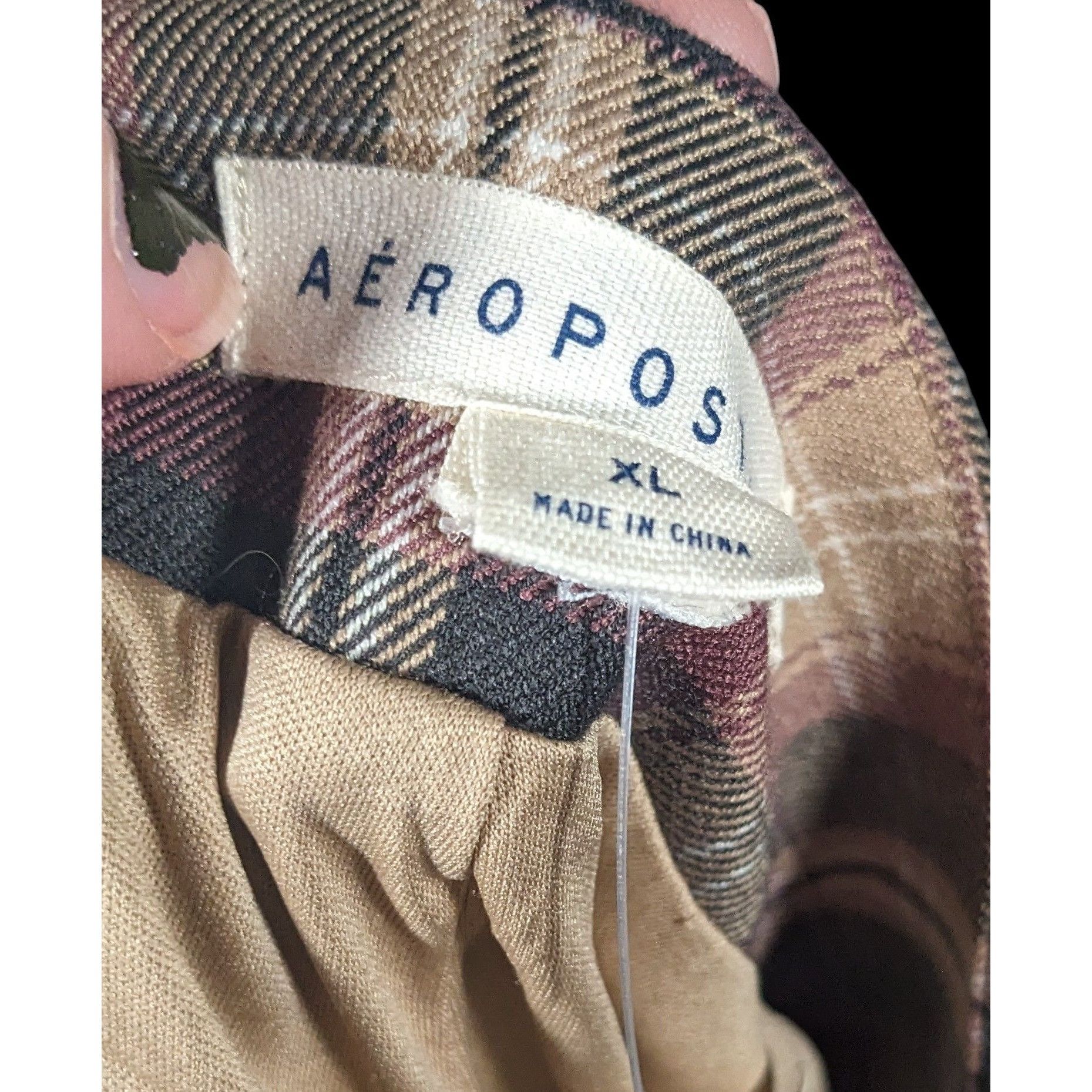 Aeropostale Aeropostale Trendy Y2K Style Plaid Skort Size XL Size 37" - 3 Thumbnail