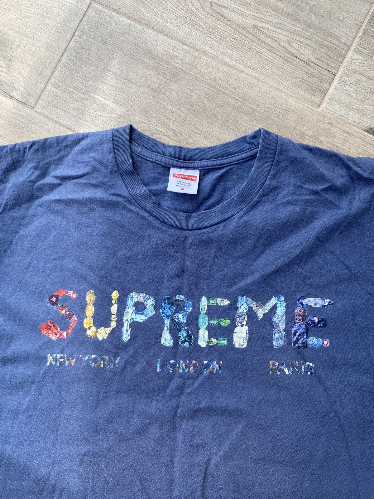 Supreme Supreme Big Logo T Shirt Size US XL / EU 56 / 4 - 6 Thumbnail