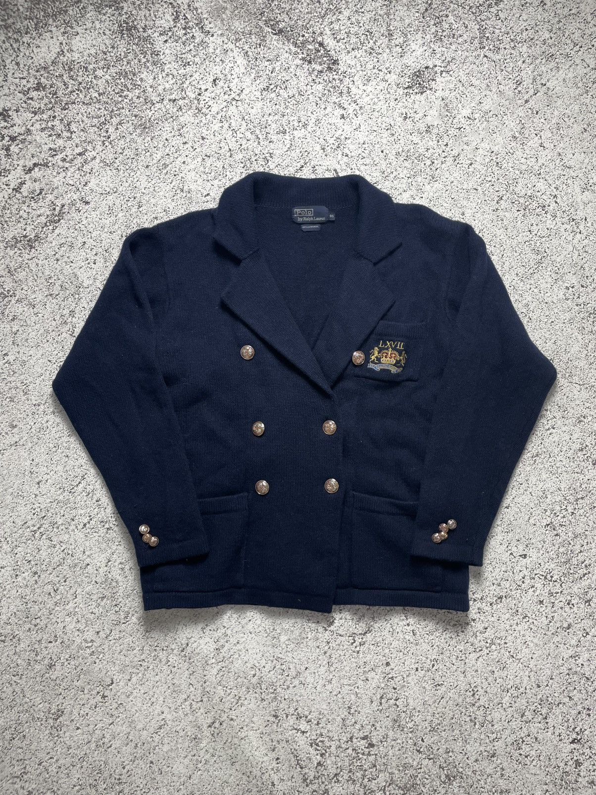 Polo Ralph Lauren Polo Ralph Lauren Cardigan Blazer Sweater lambswool Size US S / EU 44-46 / 1 - 1 Thumbnail