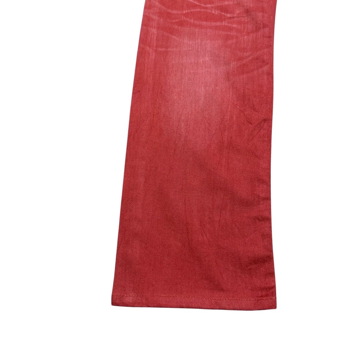 Edwin Vintage Edwin 483XVS Red Denim Jeans Size US 33 - 14 Thumbnail