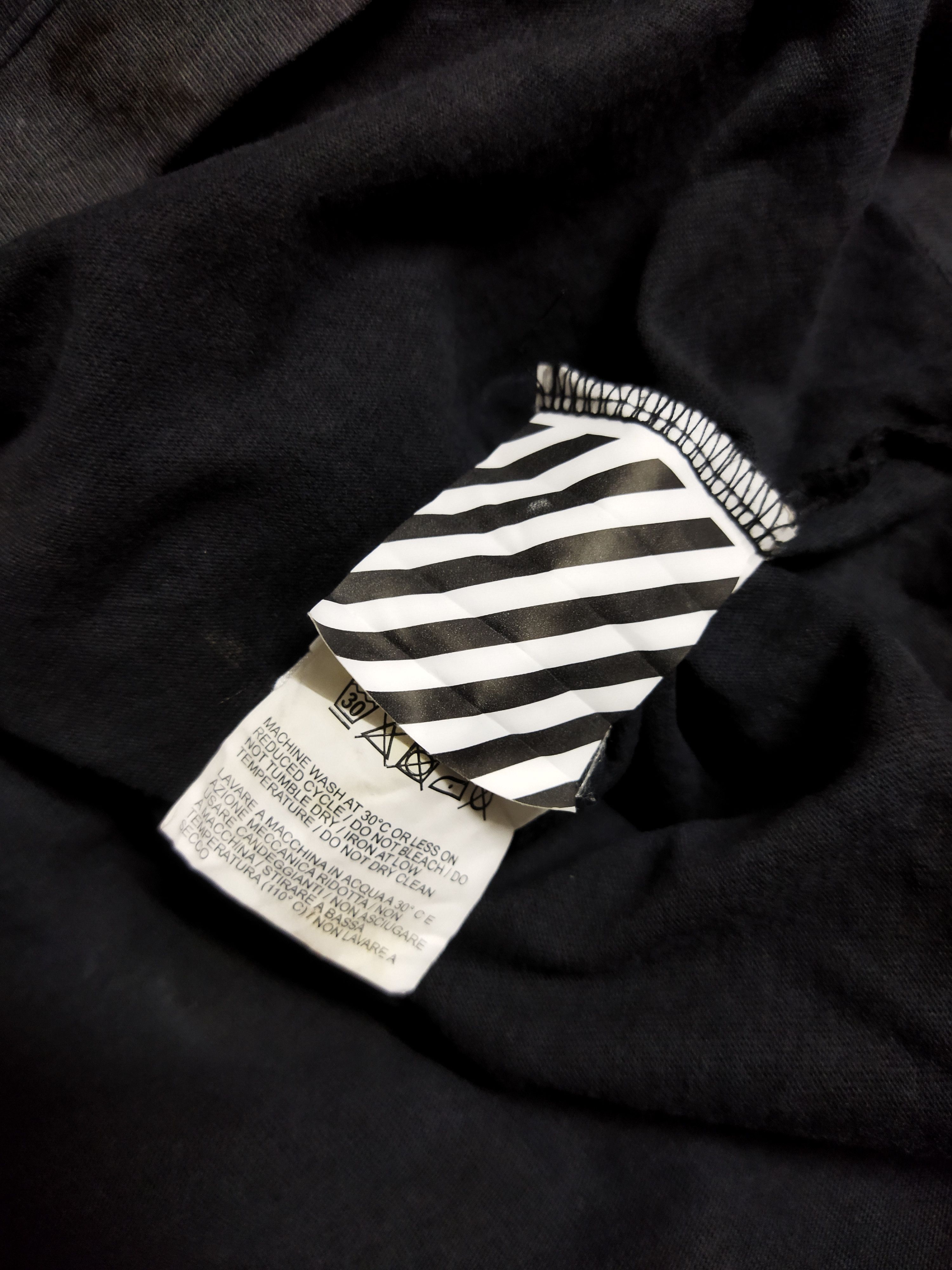Off-White Distressed Off White Hardcore Caravaggio Tee Size US XXL / EU 58 / 5 - 6 Thumbnail