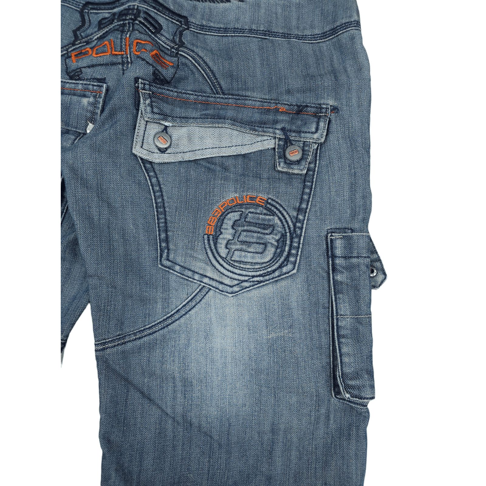 Hysteric Glamour × If Six Was Nine × Le Grande Bleu (L.G.B.) 💎Vintage Rare 883 Polce Distressed Japan Denim Jorts Shorts Size US 32 / EU 48 - 7 Thumbnail