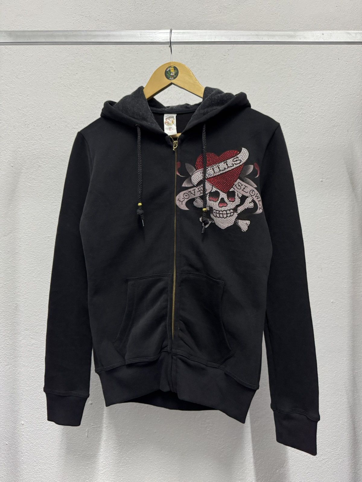 Ed Hardy Y2k Ed Hardy zip up Hoodie Size L / US 10 / IT 46 - 1 Thumbnail