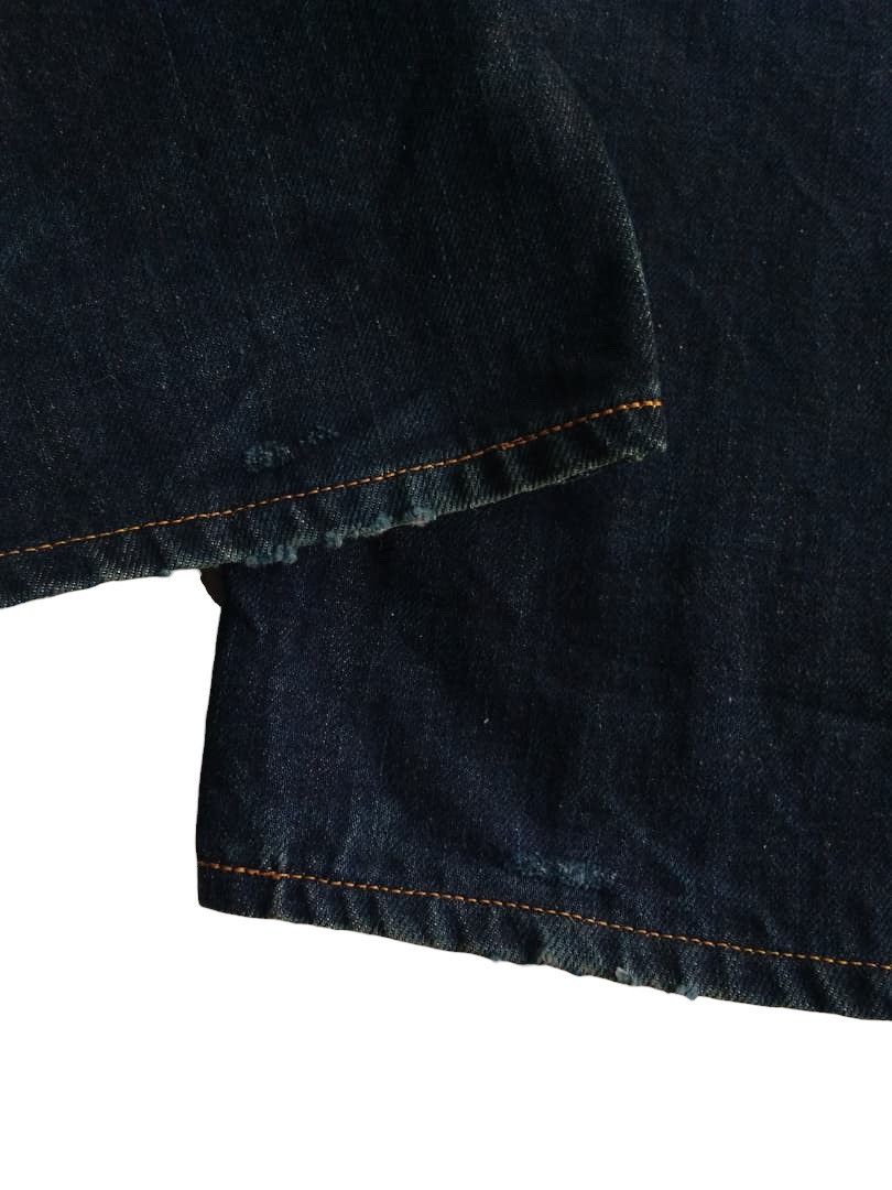 Kapital BLUE BLUE PURE INDIGO HOLLYWOOD RANCH MARKET JAPANESE DENIM Size US 29 - 16 Thumbnail