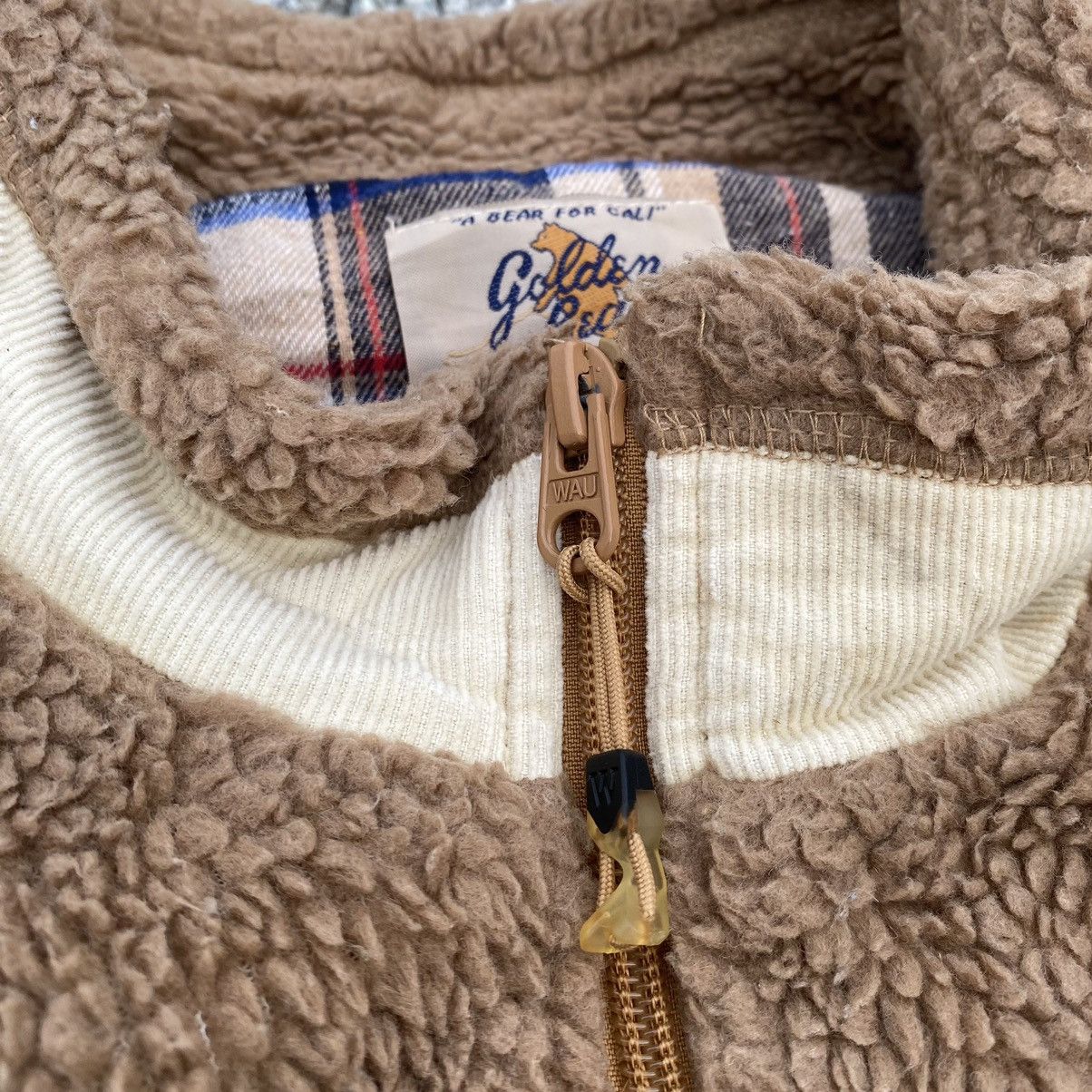 Golden Bear × Vintage Golden bear wau fleece jacket Size US XL / EU 56 / 4 - 5 Thumbnail