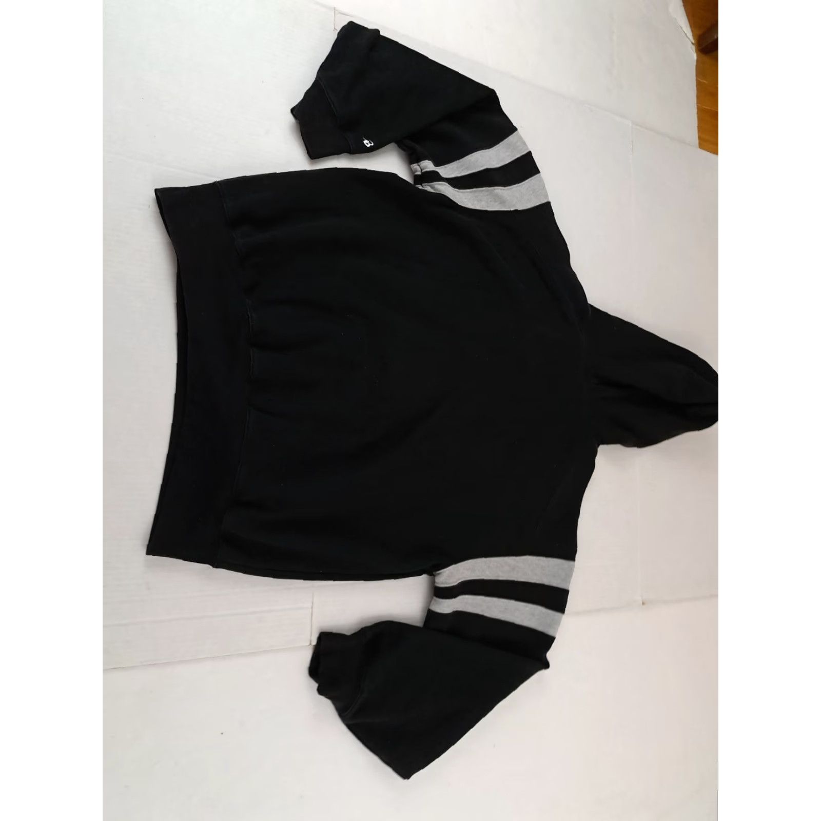 Vintage VINTAGE Badger Sweatshirt Pullover Hooded Pockets Black XL Adult Regular Size US XL / EU 56 / 4 - 5 Thumbnail