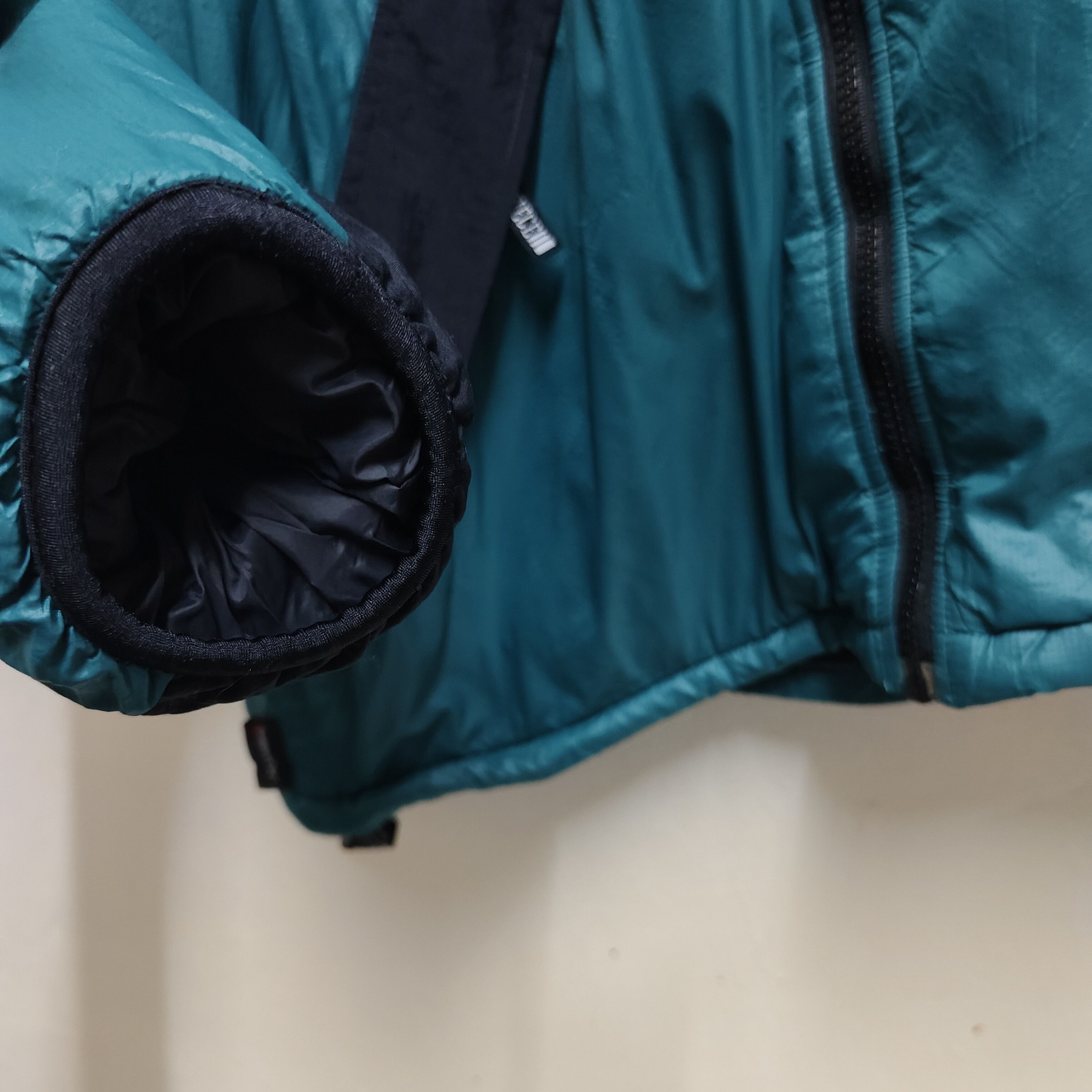 Japanese Brand × MasterPiece Masterpiece Pertex Green Black Puffer Jacket Size US L / EU 52-54 / 3 - 6 Thumbnail