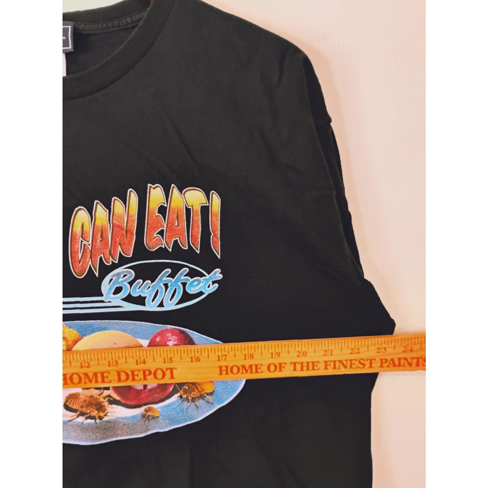 Vintage VINTAGE NBC Fear Factor All You Can Eat Buffet Short Sleeve T Shirt Men L Black Crew Neck Graphic Print Size US L / EU 52-54 / 3 - 5 Thumbnail