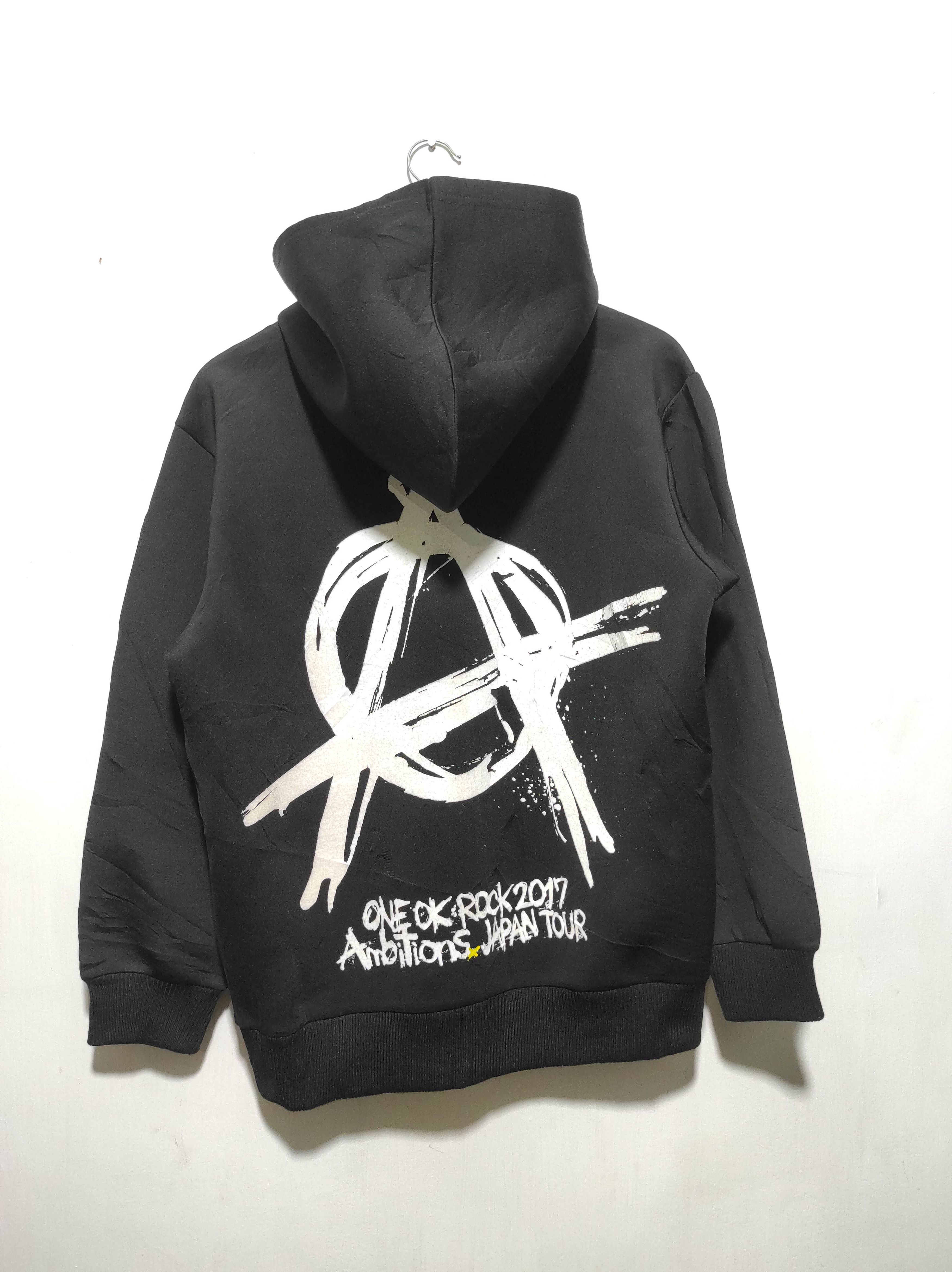 Band Tees 2017 One ok rock Ambitions Japanese Rock band hoodie size L Size US L / EU 52-54 / 3 - 2 Thumbnail