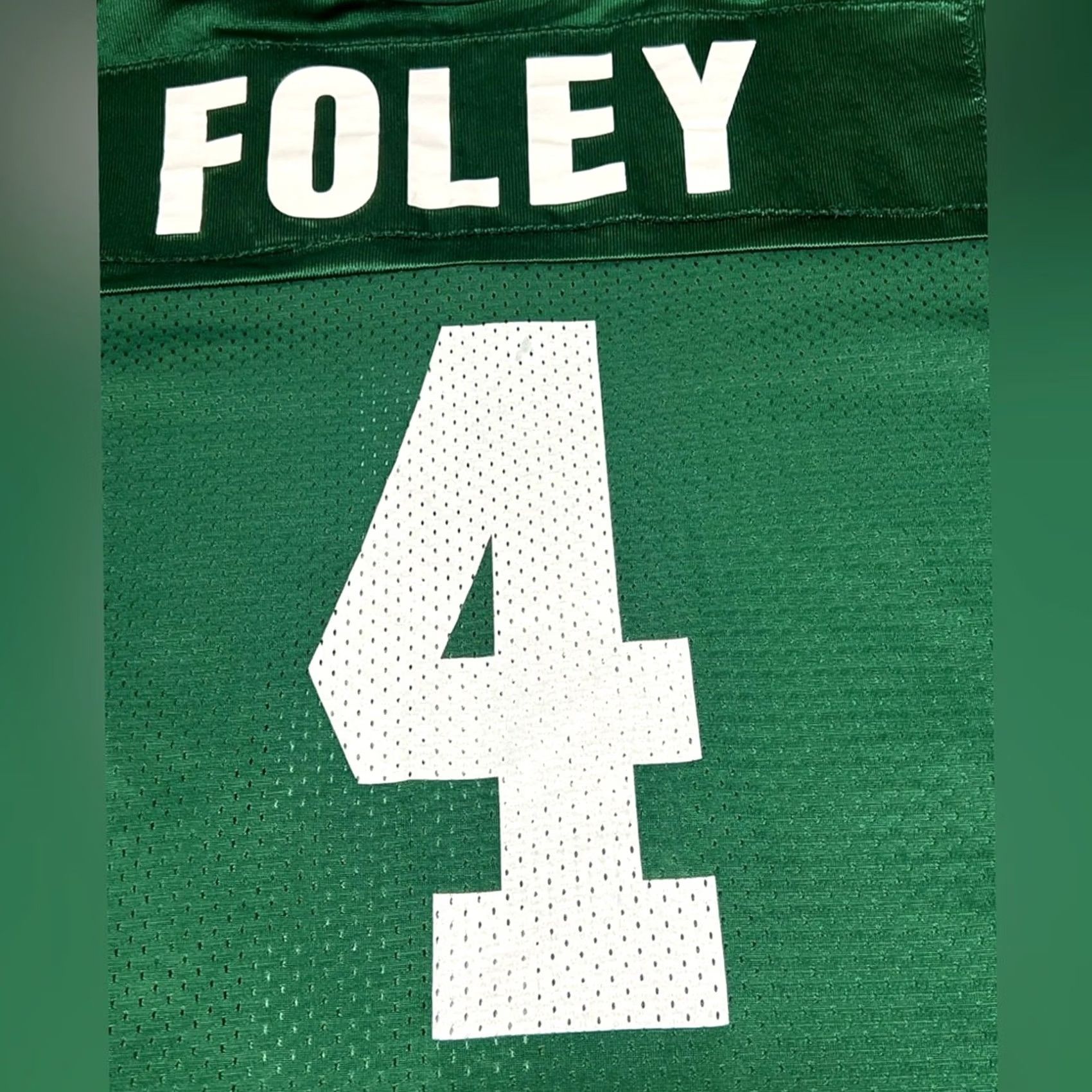 Champion CHAMPION New York Jets Glenn Foley #4 NFL Jersey Size 44 LARGE Vintage 90s EUC T-Shirt Men Green L Size US L / EU 52-54 / 3 - 6 Thumbnail