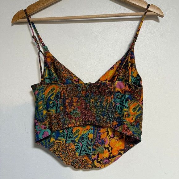 Urban Outfitters Urban Outfitters Multicolor Boho Bustier Crop Top – Size M Size M / US 6-8 / IT 42-44 - 7 Thumbnail