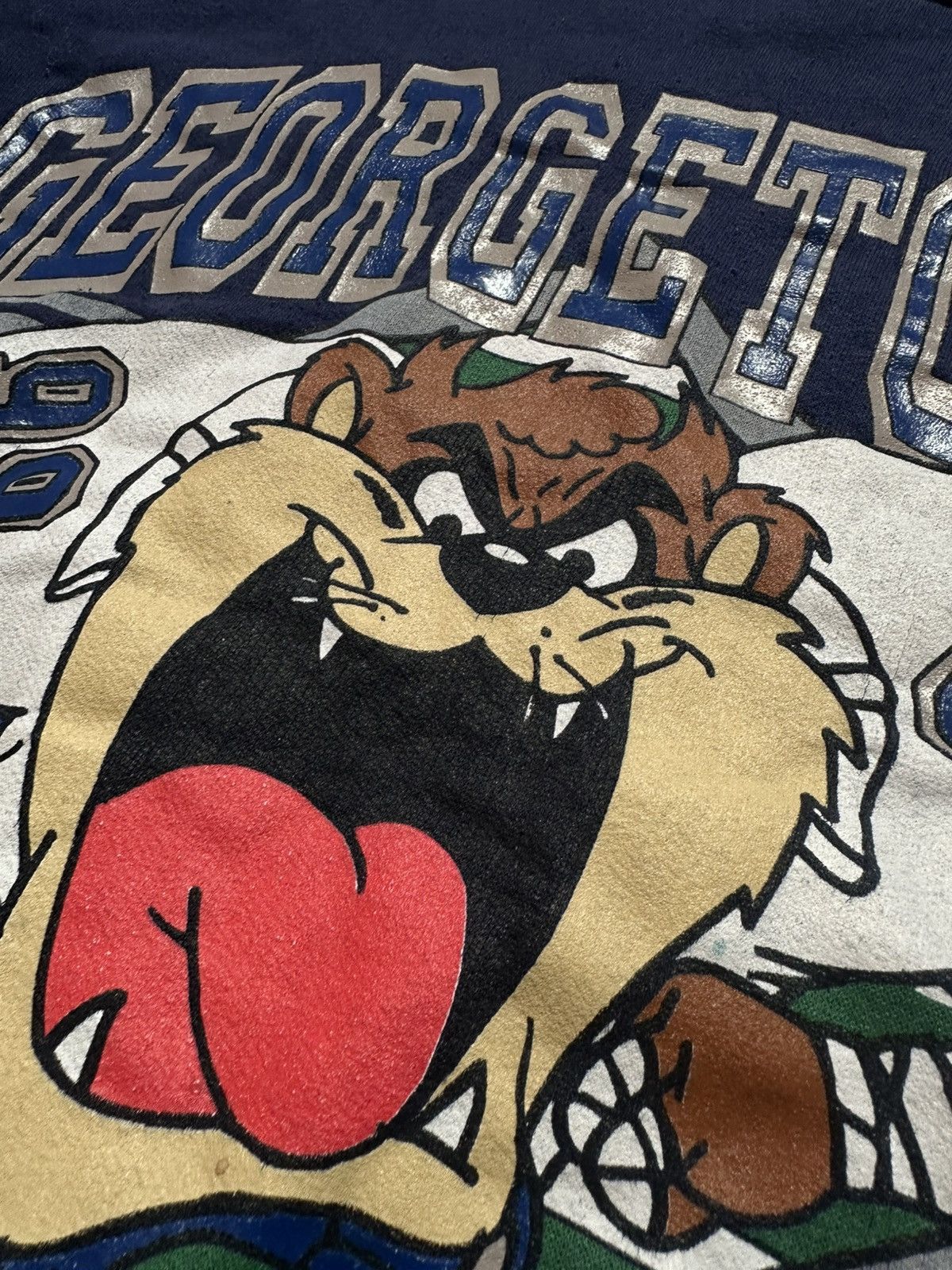 Other Vintage Georgetown Hoyas Taz Sweatshirt 1994 Size US L / EU 52-54 / 3 - 6 Thumbnail