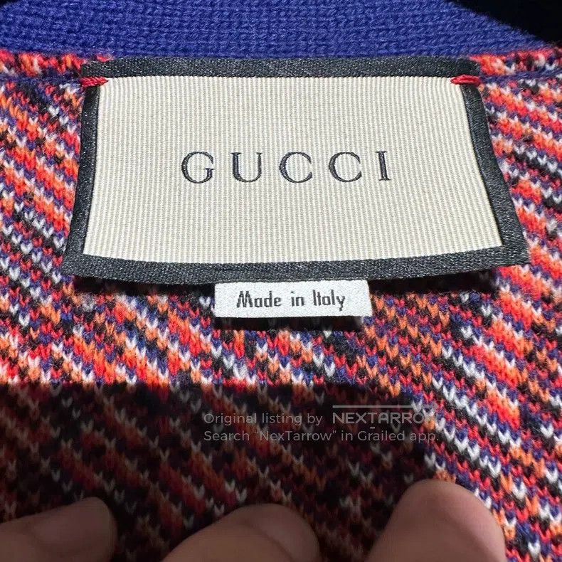 Gucci Gucci Tiger head full-print wool cardigan coat Size US M / EU 48-50 / 2 - 3 Thumbnail