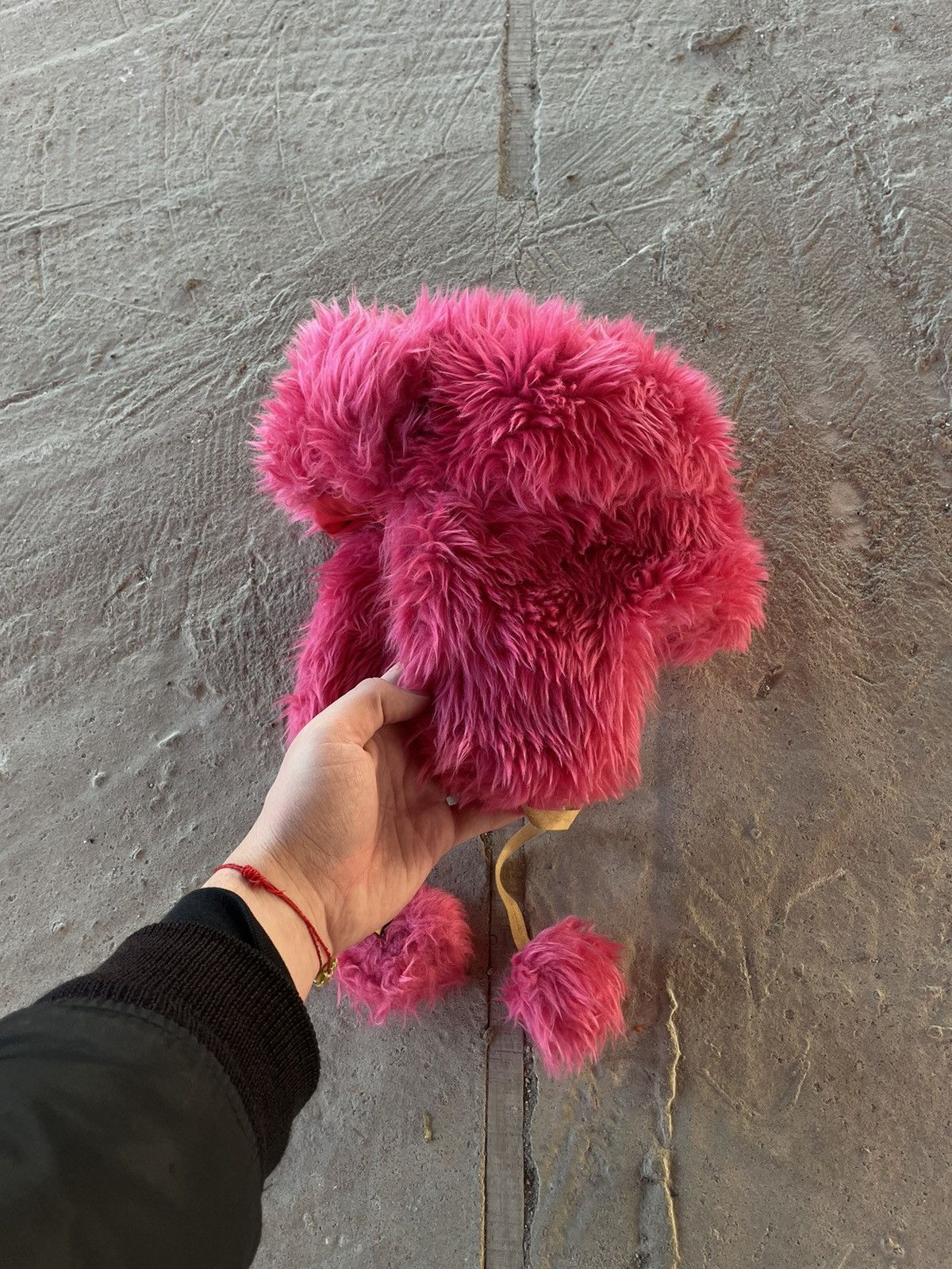 Japanese Brand × Vintage Crazy Fur Trapper Y2K Fuzzy Ushanka Beanie Hat Faux Mohair Size ONE SIZE - 2 Thumbnail