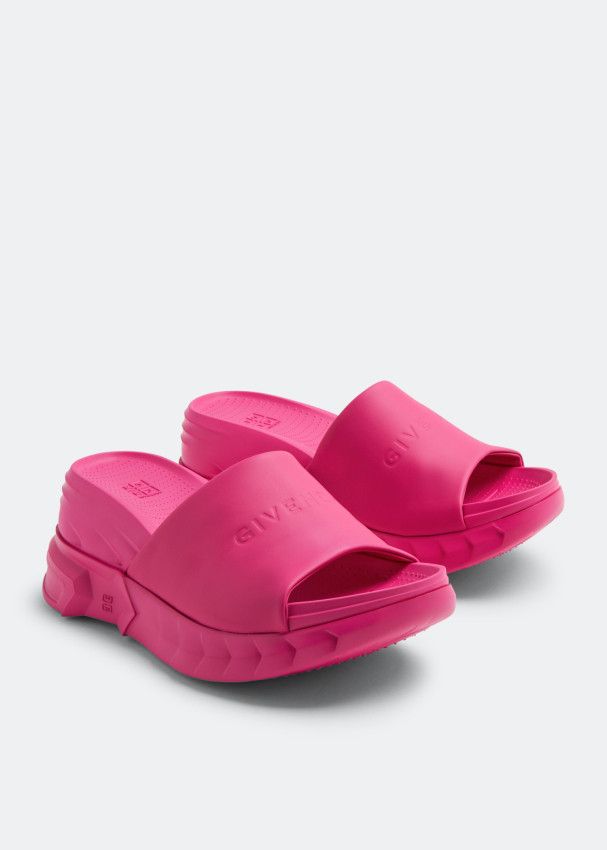 Givenchy o1loc1c0724 Marshmallow Sandals Pink Size US 8 / IT 38 - 4 Thumbnail