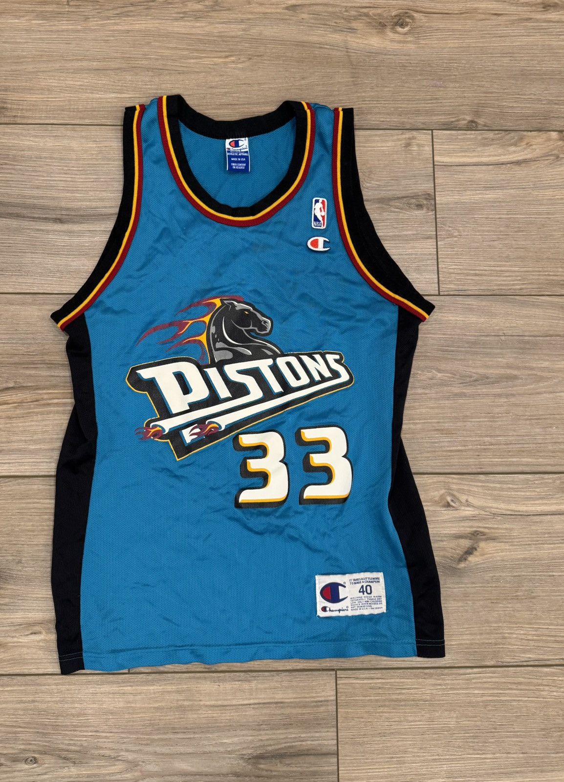 Champion × Vintage Vintage champion Detroit pistons grant hill jersey Size US S / EU 44-46 / 1 - 1 Thumbnail