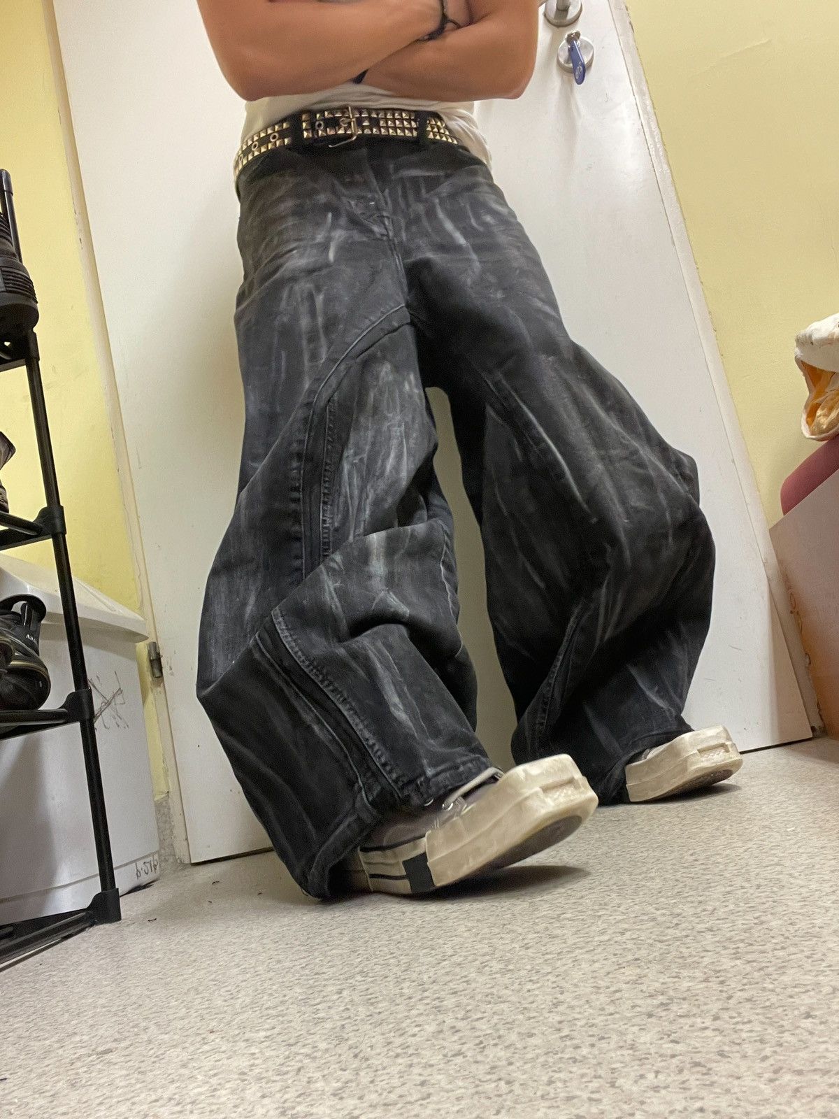 Handmade × Japanese Brand rare wax handmade Pants Size US 30 / EU 46 - 3 Thumbnail