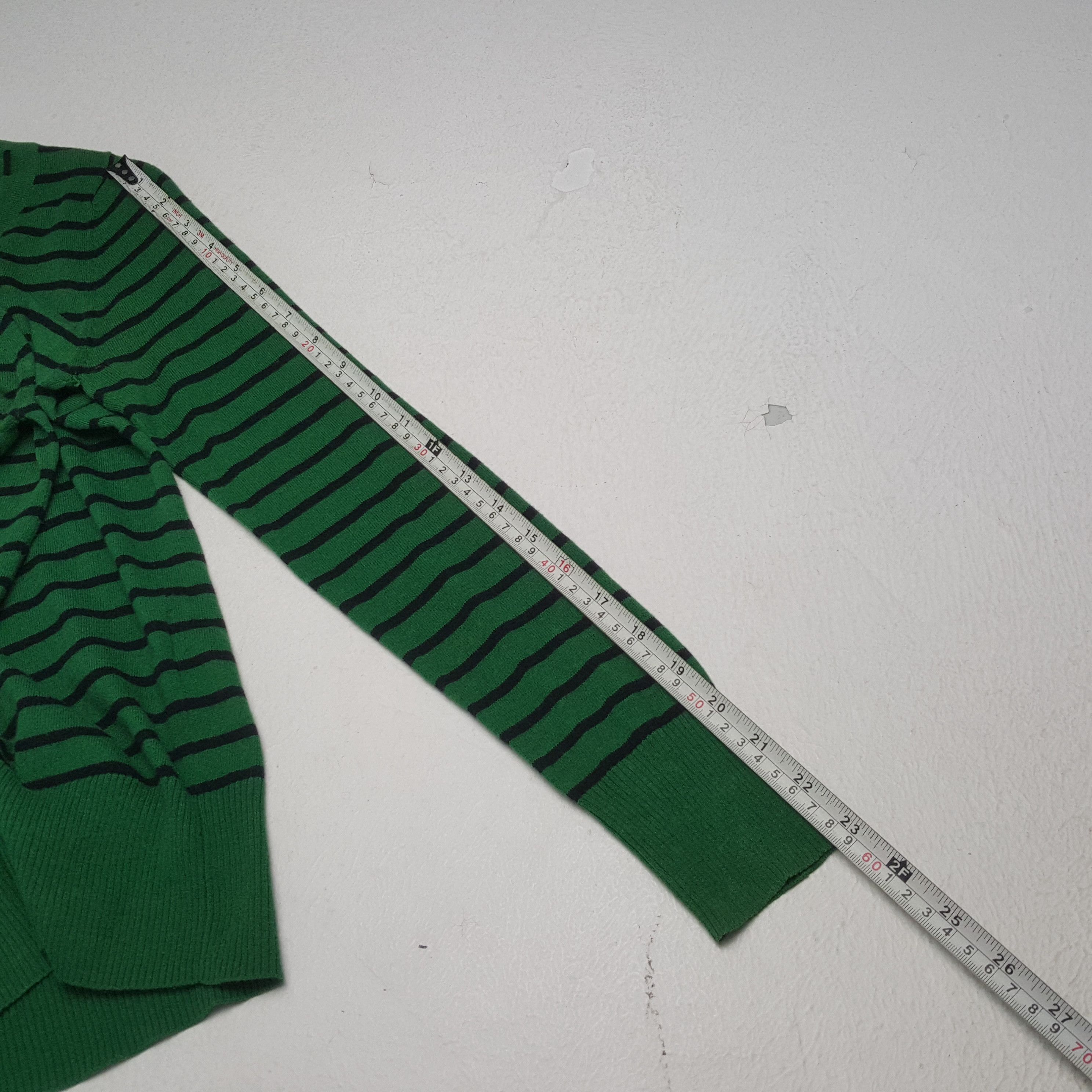 Hysteric Glamour × Japanese Brand × Vintage HYSTERIC GLAMOUR Japanese Brand Stripe Design Tshirt Size XS / US 0-2 / IT 36-38 - 5 Thumbnail