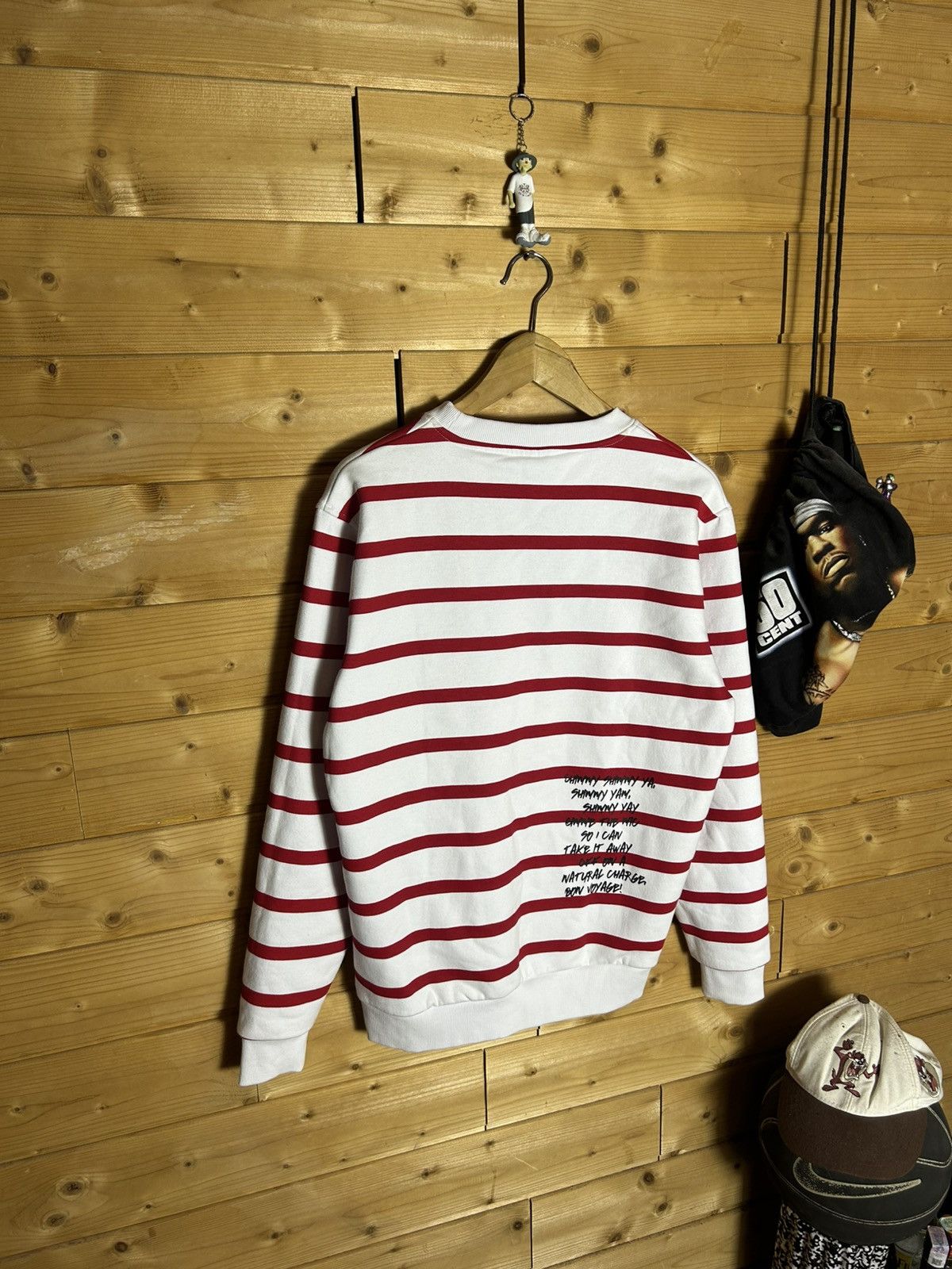 Snipes Snipes Wu Tang striped sweatshirt Size US S / EU 44-46 / 1 - 2 Thumbnail