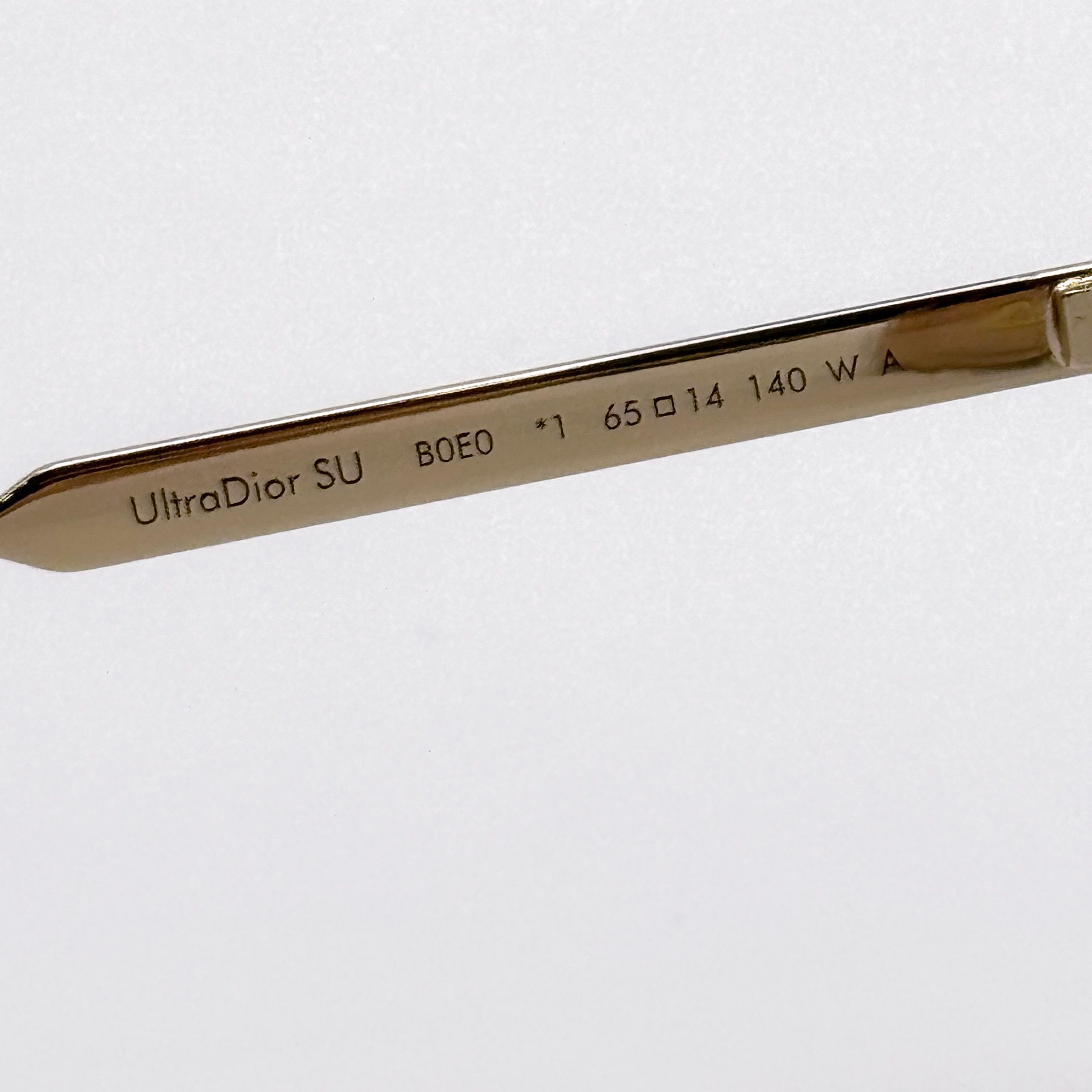 Dior NEW ULTRADIOR SU B0E0 DIOR GOLD WOMEN DIOR SUNGLASSES Size ONE SIZE - 8 Thumbnail