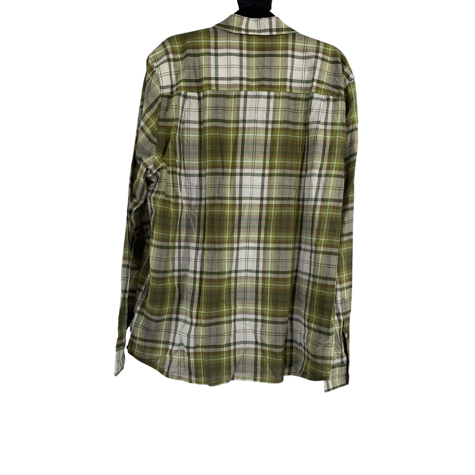 Toad&Co Toad & Co Men XL Iguana Green Plaid Cuba Libre L/S Shirt NWT Size US XL / EU 56 / 4 - 6 Thumbnail