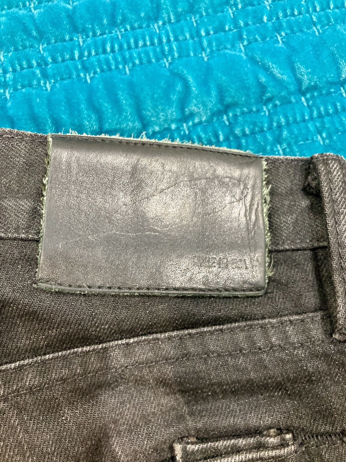 Rogue Territory Black SK Selvedge Jeans Size US 30 / EU 46 - 8 Thumbnail