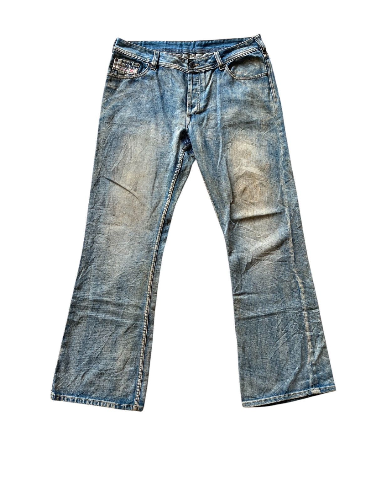 Diesel × If Six Was Nine Diesel bleach flared jeans S4 Size US 38 / EU 54 - 2 Thumbnail