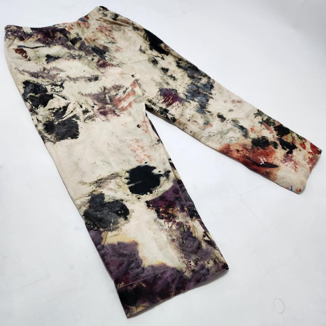 Yohji Yamamoto Yohji Yamamoto POUR HOMME Paint Wide Pants Size US 33 - 6 Thumbnail