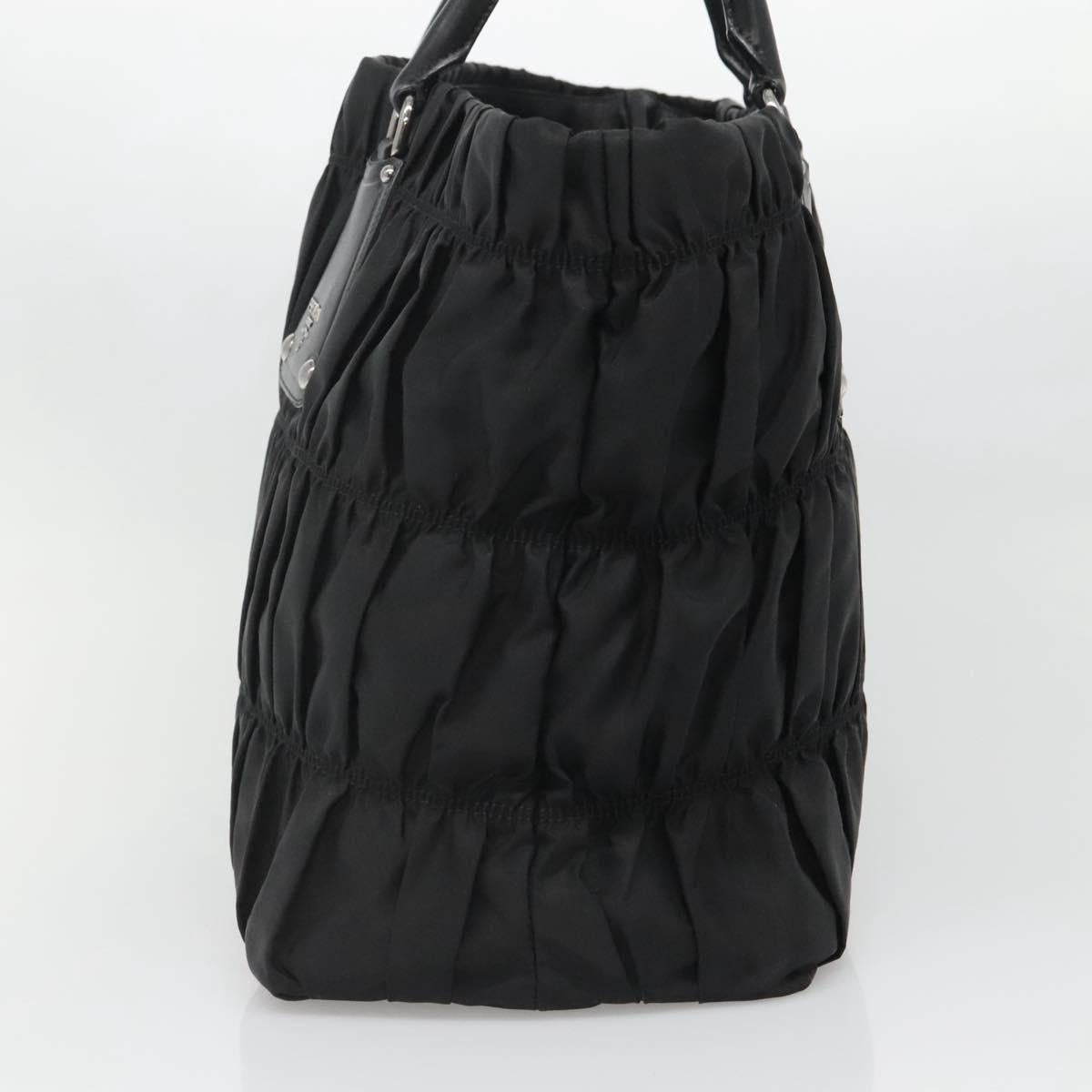 Prada PRADA Tote Bag Nylon Black Silver Size ONE SIZE - 5 Thumbnail