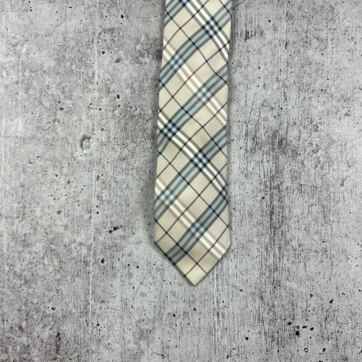 Burberry Men's Vintage Burberry London Nova Check Tie Size ONE SIZE - 4 Thumbnail
