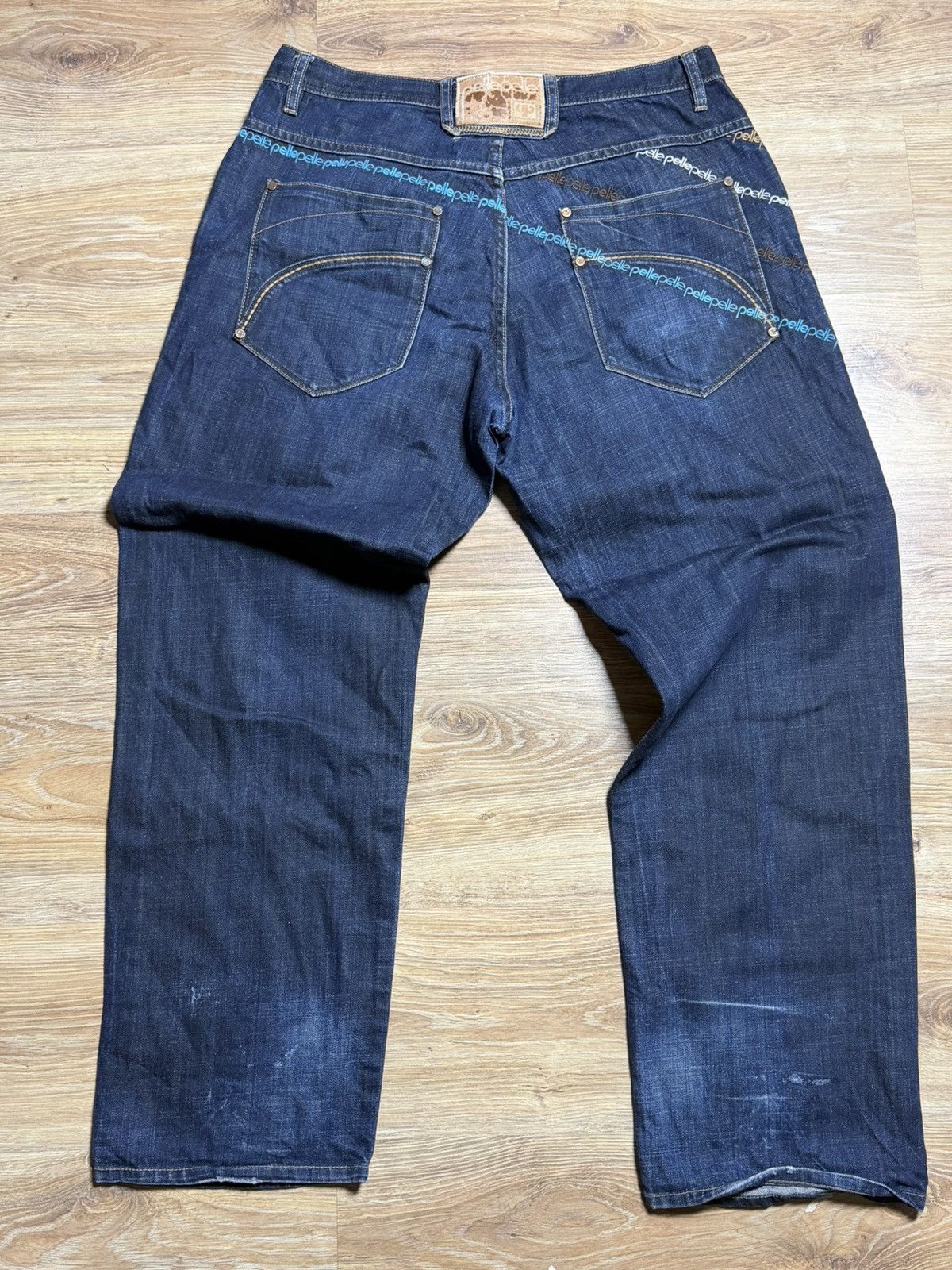 Pelle Pelle Pelle Pelle super vintage jeans its like size XL Size US 42 / EU 58 - 5 Thumbnail