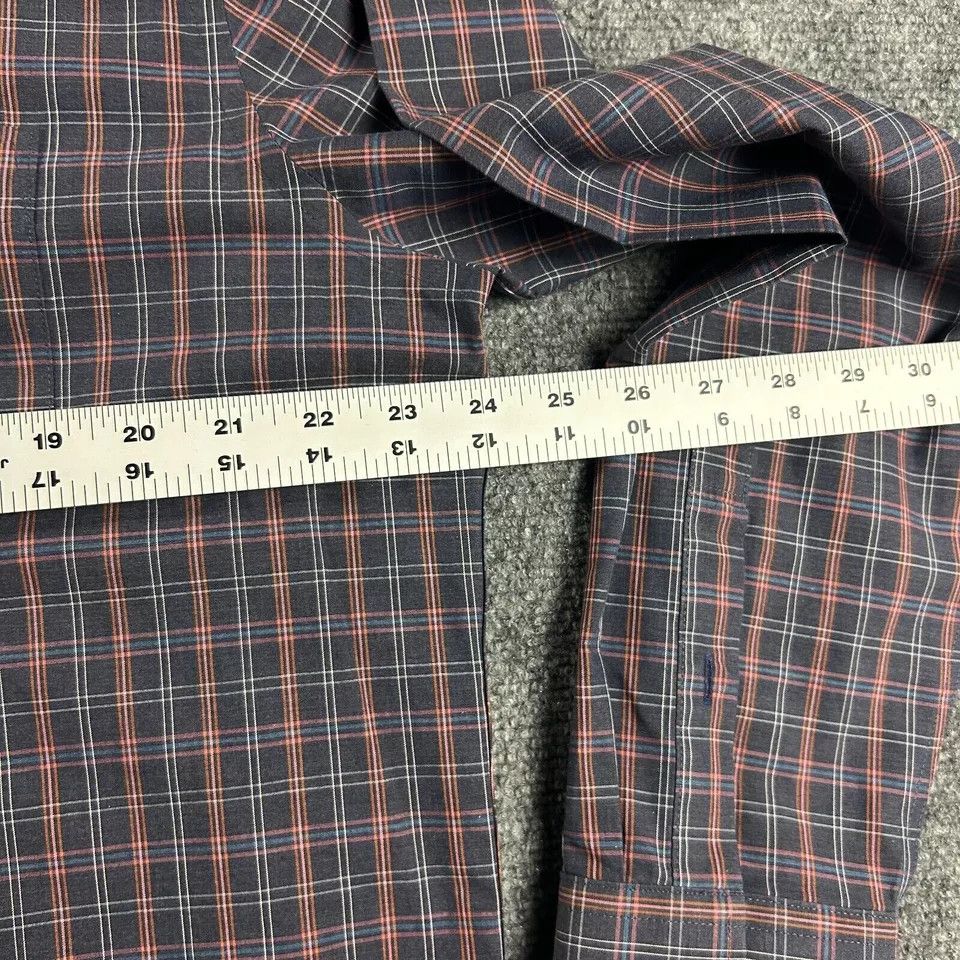 UNTUCKit Untuckit Shirt Mens XL Plaid Button Down Pocket Cotton Size US XL / EU 56 / 4 - 4 Thumbnail