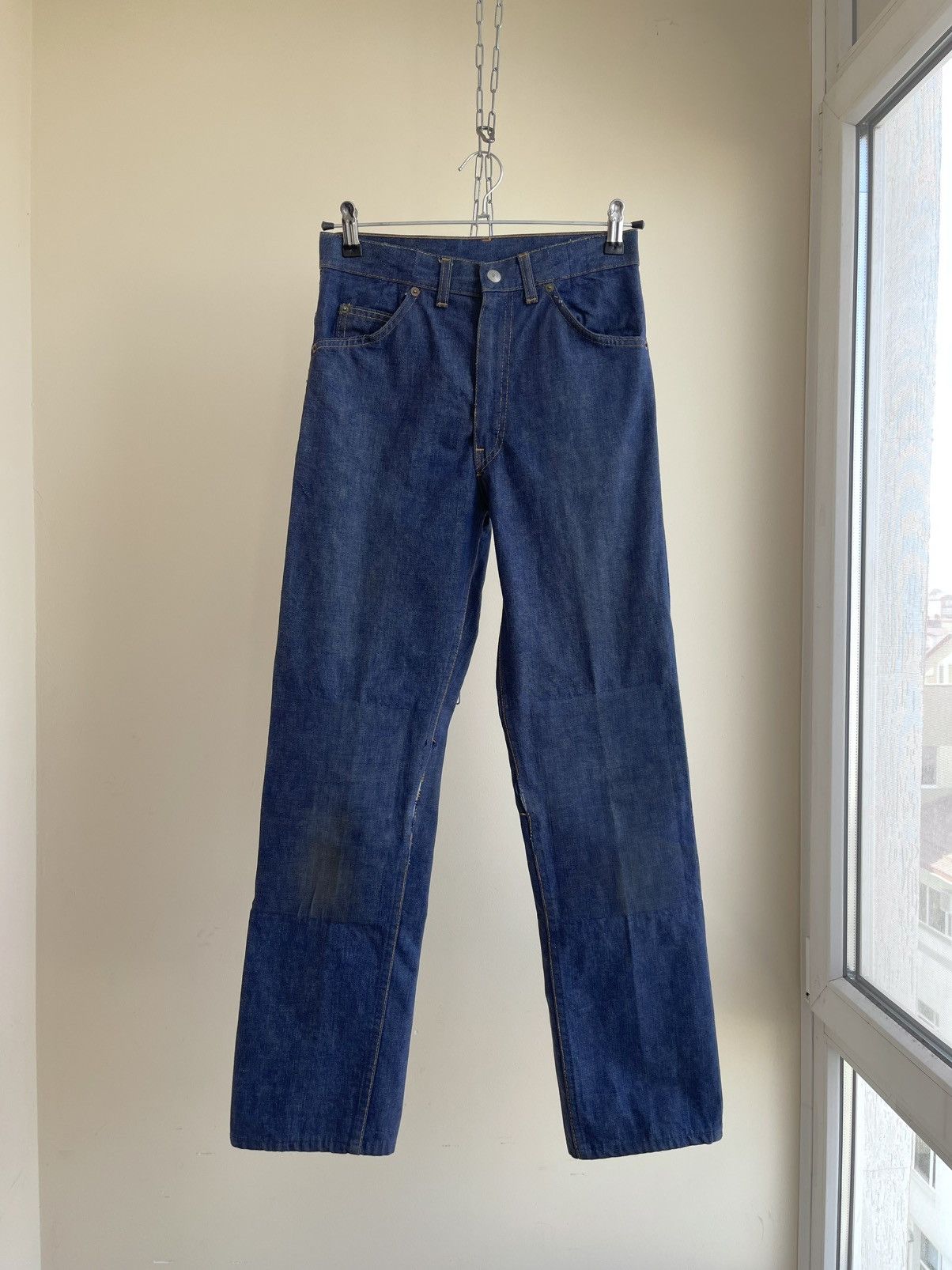 Levi's 6037 Big E Tab Talon Zip Fly Straight Fit Denim Jeans 60s Size 26" / US 2 / IT 38 - 1 Thumbnail