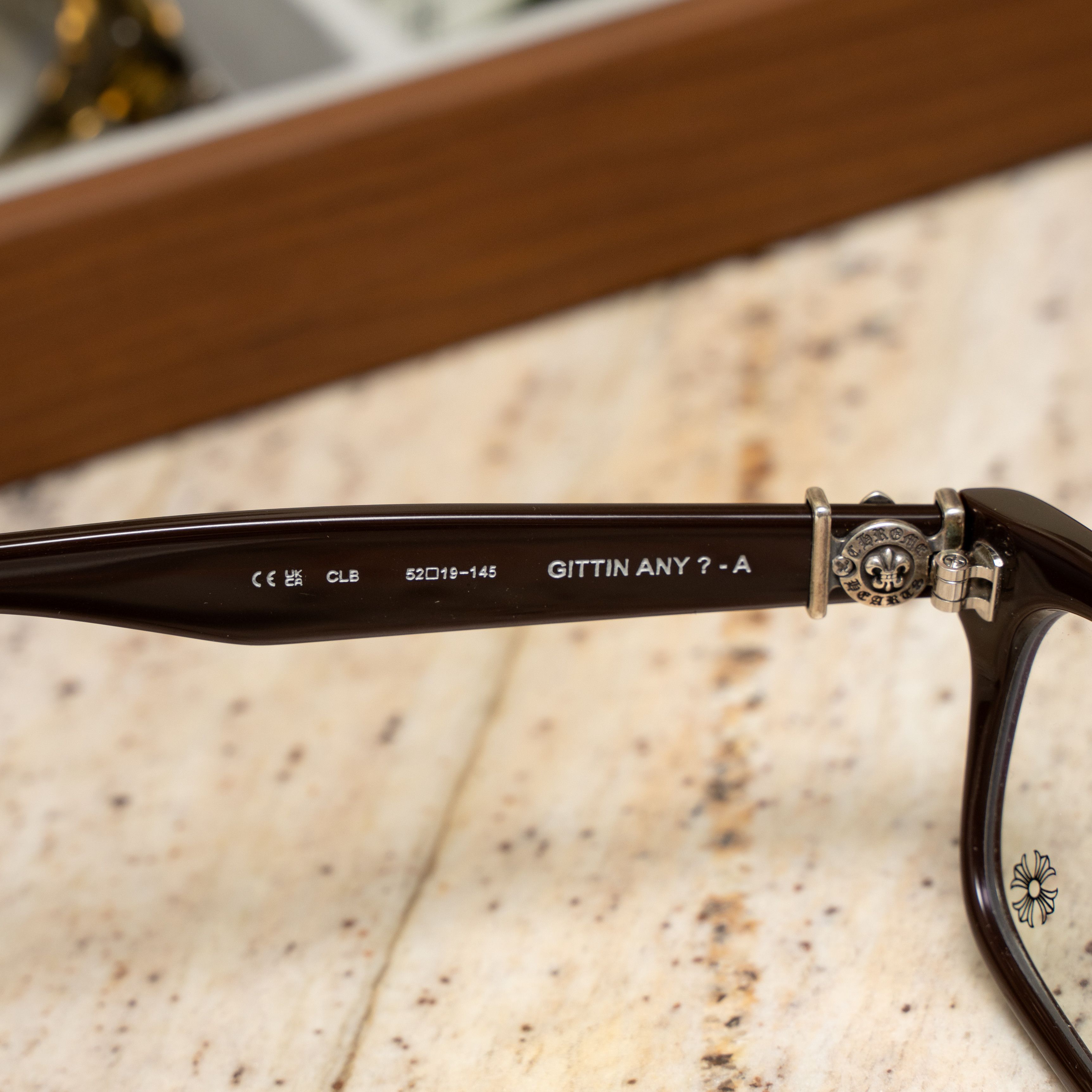 Chrome Hearts CHROME HEARTS GITTIN ANY?-A CLASSIC BROWN Size ONE SIZE - 8 Thumbnail