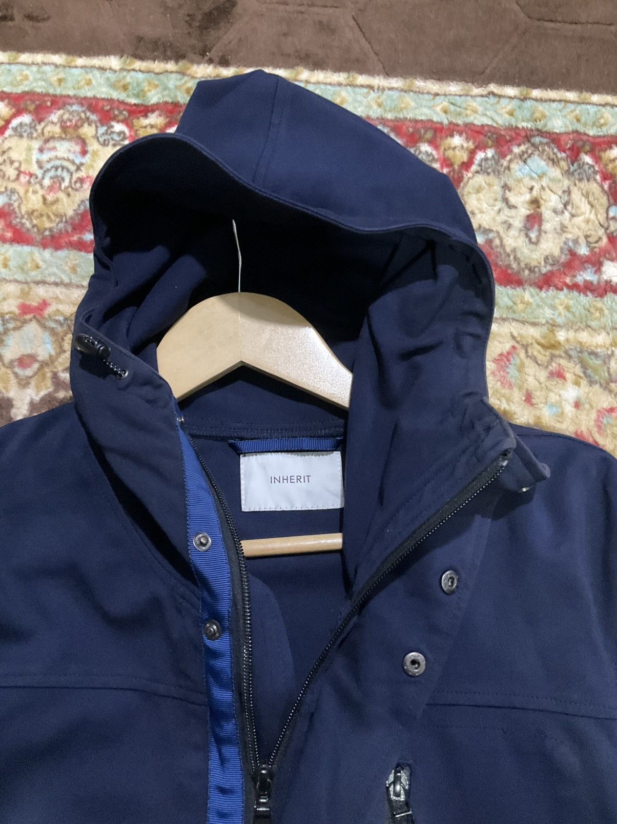 Japanese Brand Hoodie INHERIT Soft Material Size US L / EU 52-54 / 3 - 2 Thumbnail