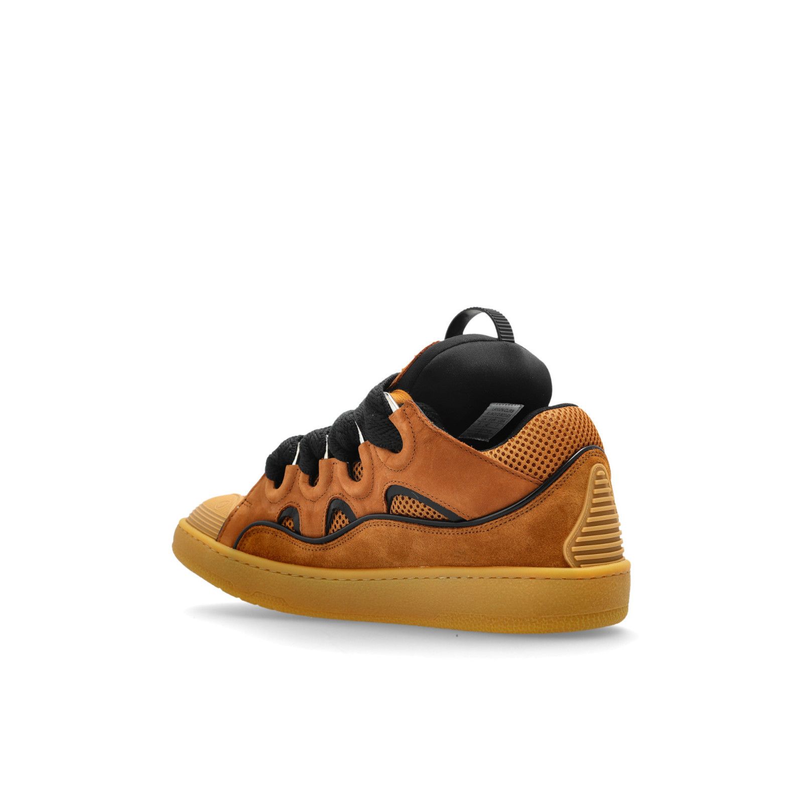 Lanvin LANVIN Oversized Curb Brown Suede Sneakers New & Authentic ( Size US 11 / EU 44 - 3 Thumbnail