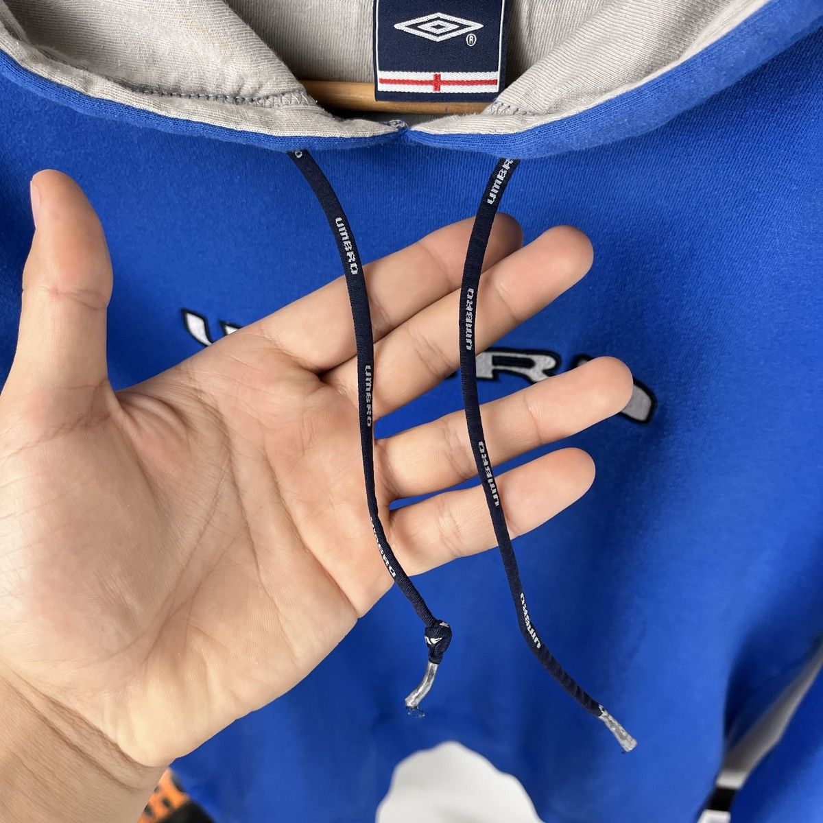 Umbro Vintage Umbro England Hoodie Ida Marie Blockcore Haft 90s Size US S / EU 44-46 / 1 - 9 Thumbnail
