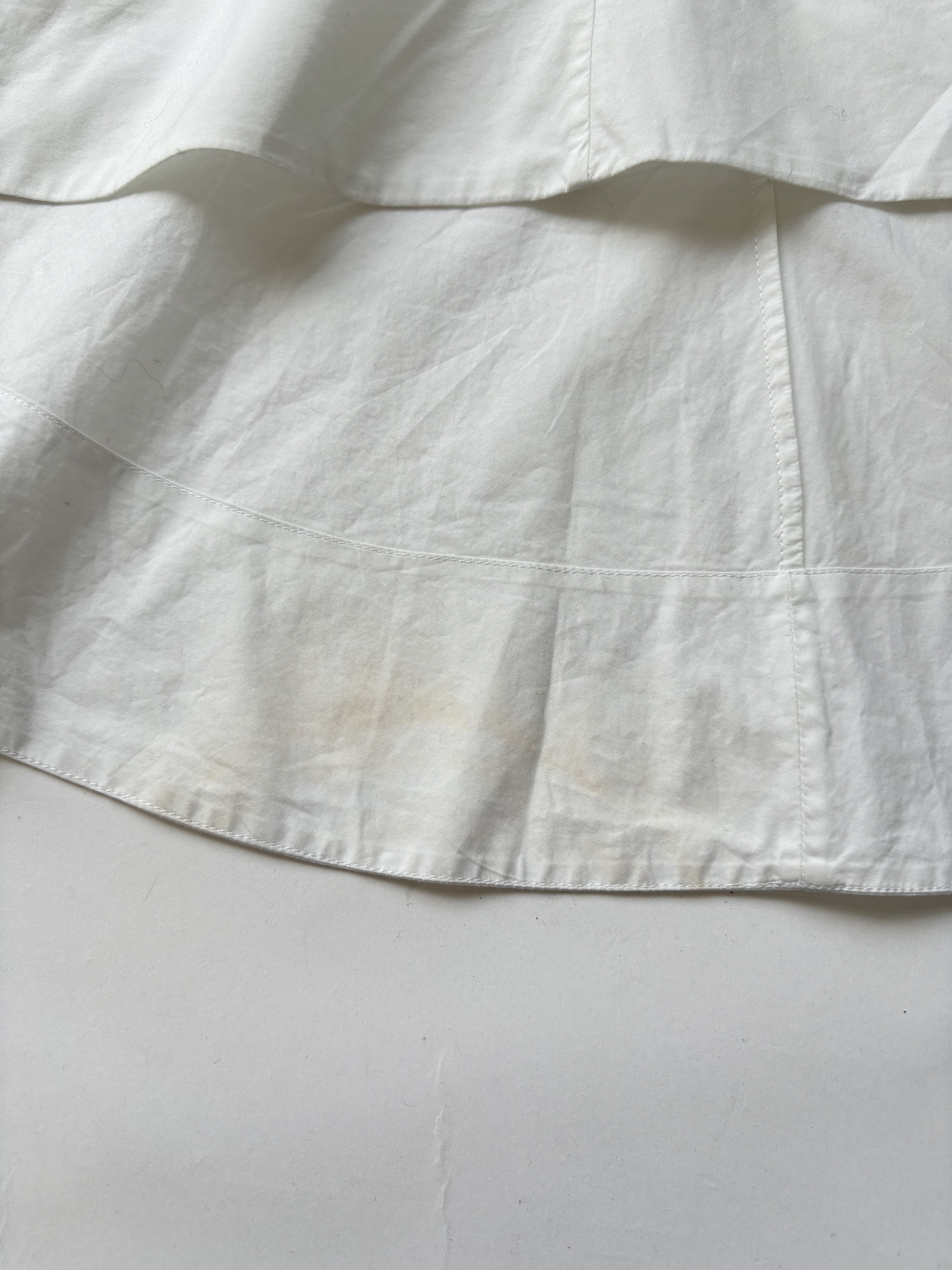 Marni ⚡️QUICK SALE⚡️Marni White Flared Top Blouse Size M / US 6-8 / IT 42-44 - 7 Thumbnail