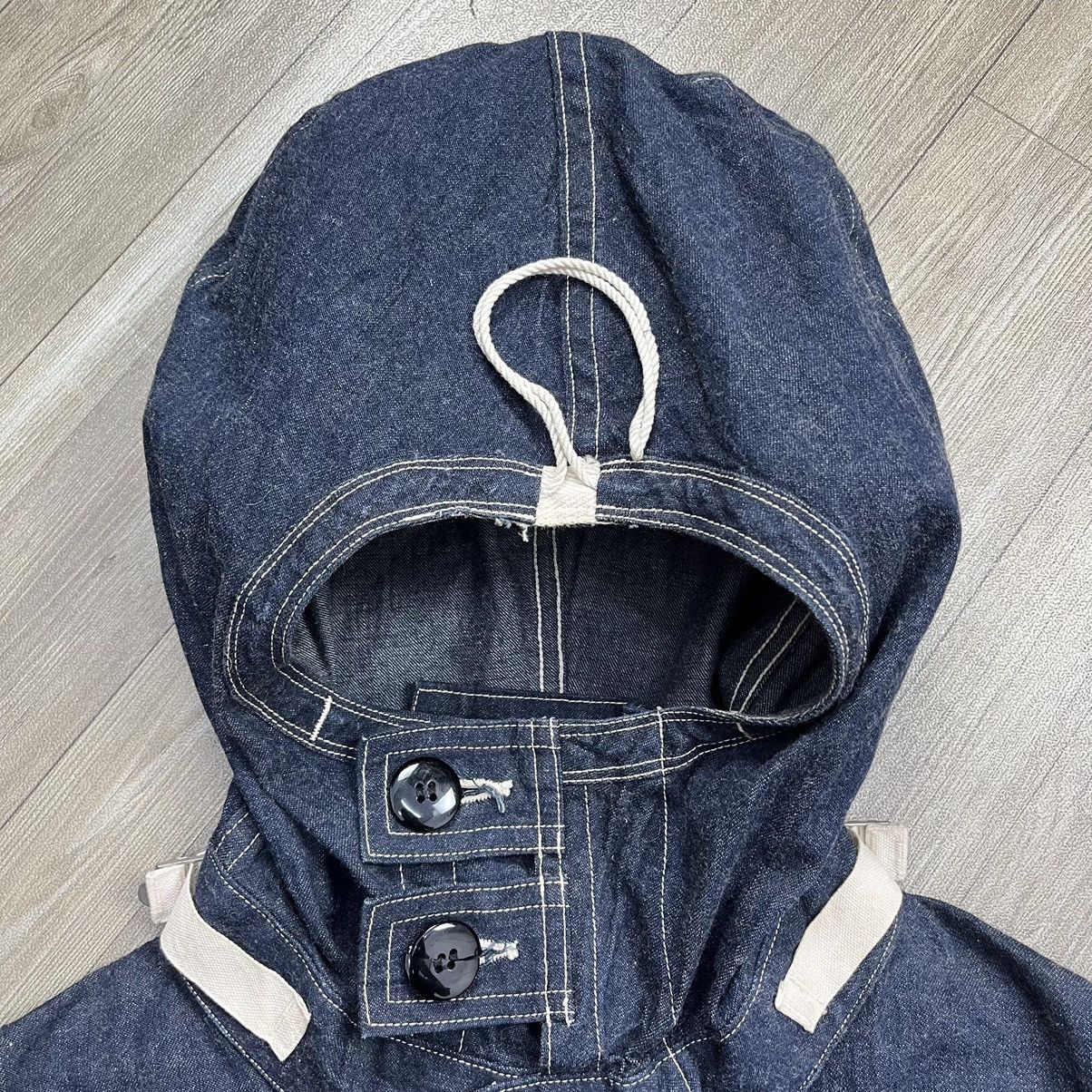 Buzz Rickson's × Japanese Brand × Toyo Enterprises Buzz Rickson’s US NAVY Pull Over Denim Jacket Size US L / EU 52-54 / 3 - 4 Thumbnail