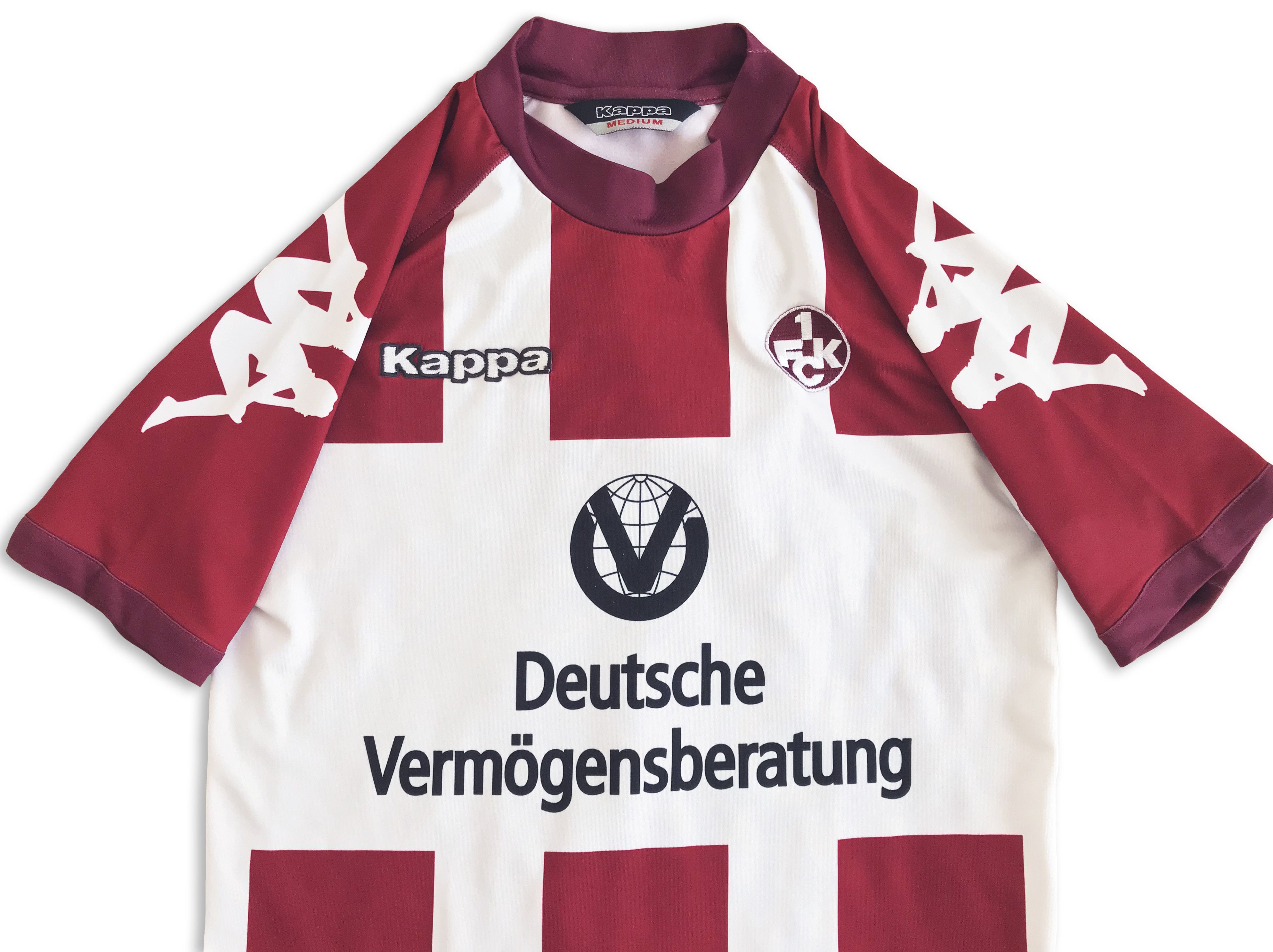 Kappa Y2K KAPPA 1. FC Kaiserslautern Jersey Soccer Kit 2006-07 Size US M / EU 48-50 / 2 - 4 Thumbnail