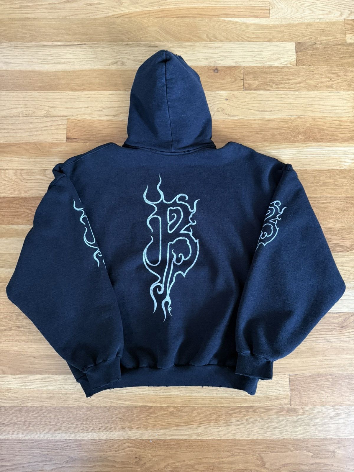 Balenciaga Balenciaga Darkwave Heavy Hoodie Size US L / EU 52-54 / 3 - 4 Thumbnail