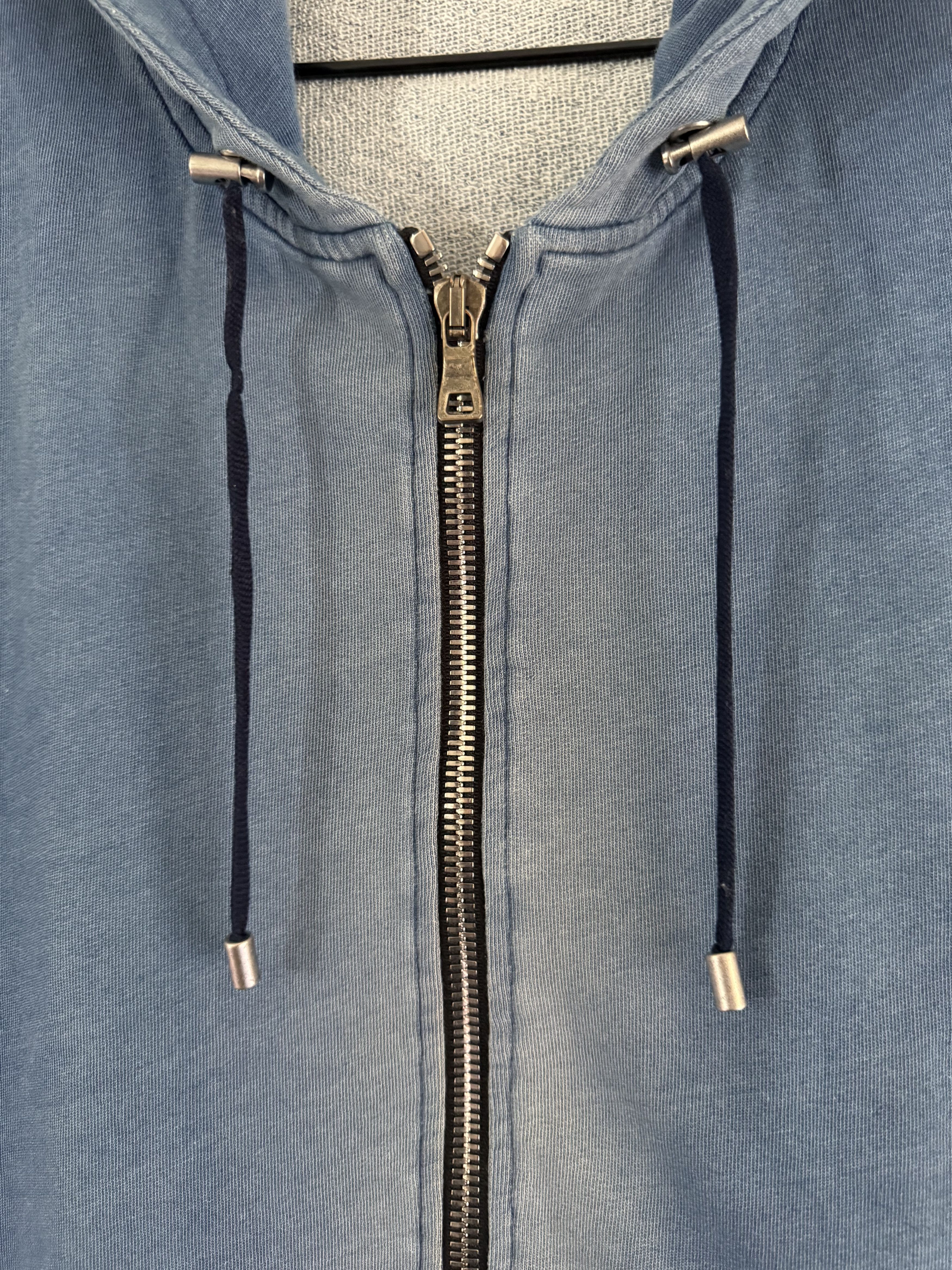 Balmain Archival Crest Sleeveless Zip Hoodie Size US XL / EU 56 / 4 - 13 Thumbnail