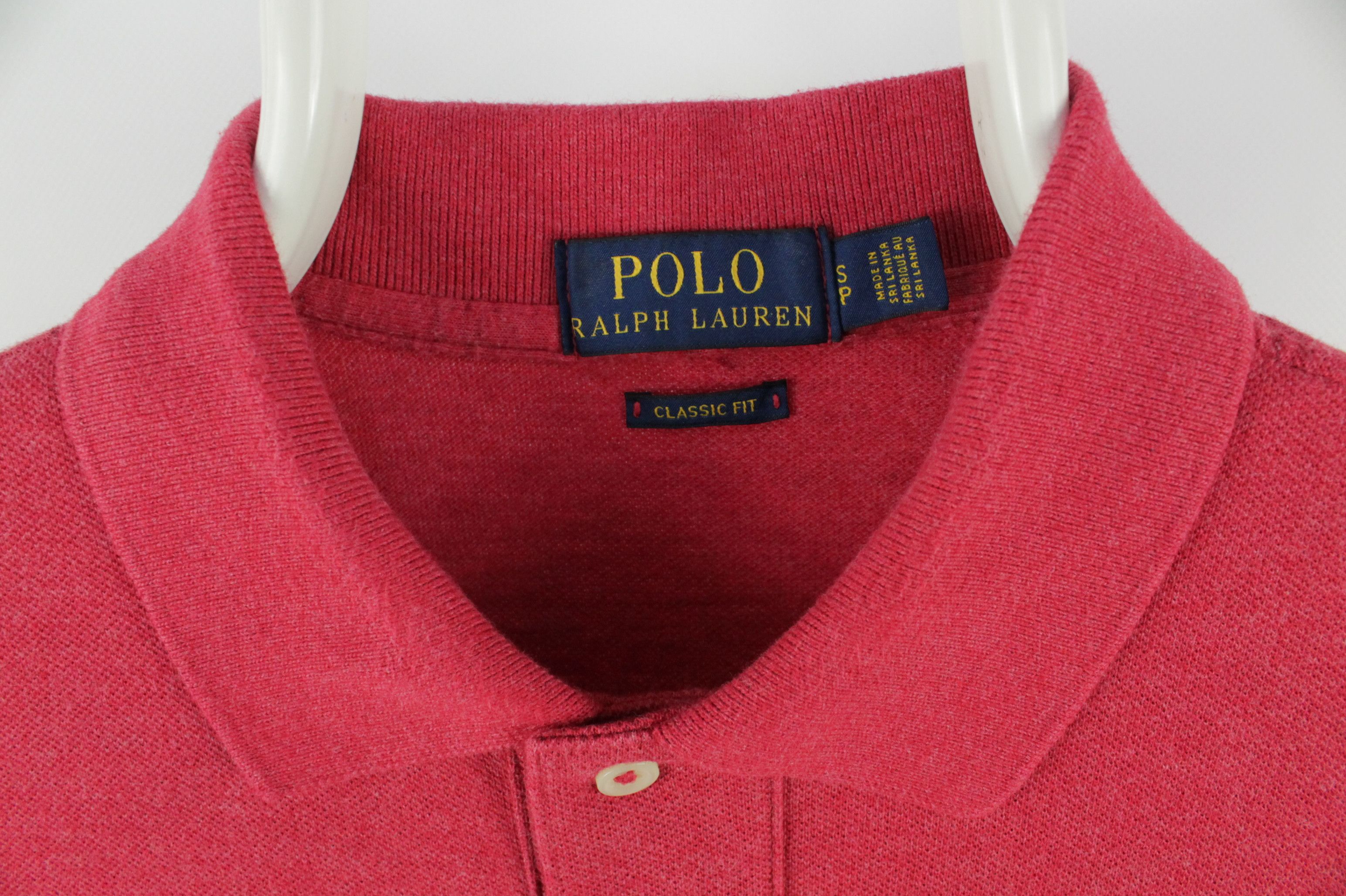 Polo Ralph Lauren × Ralph Lauren Polo Ralph Lauren Classic Fit Red Polo Shirt Men's Size US S / EU 44-46 / 1 - 3 Thumbnail