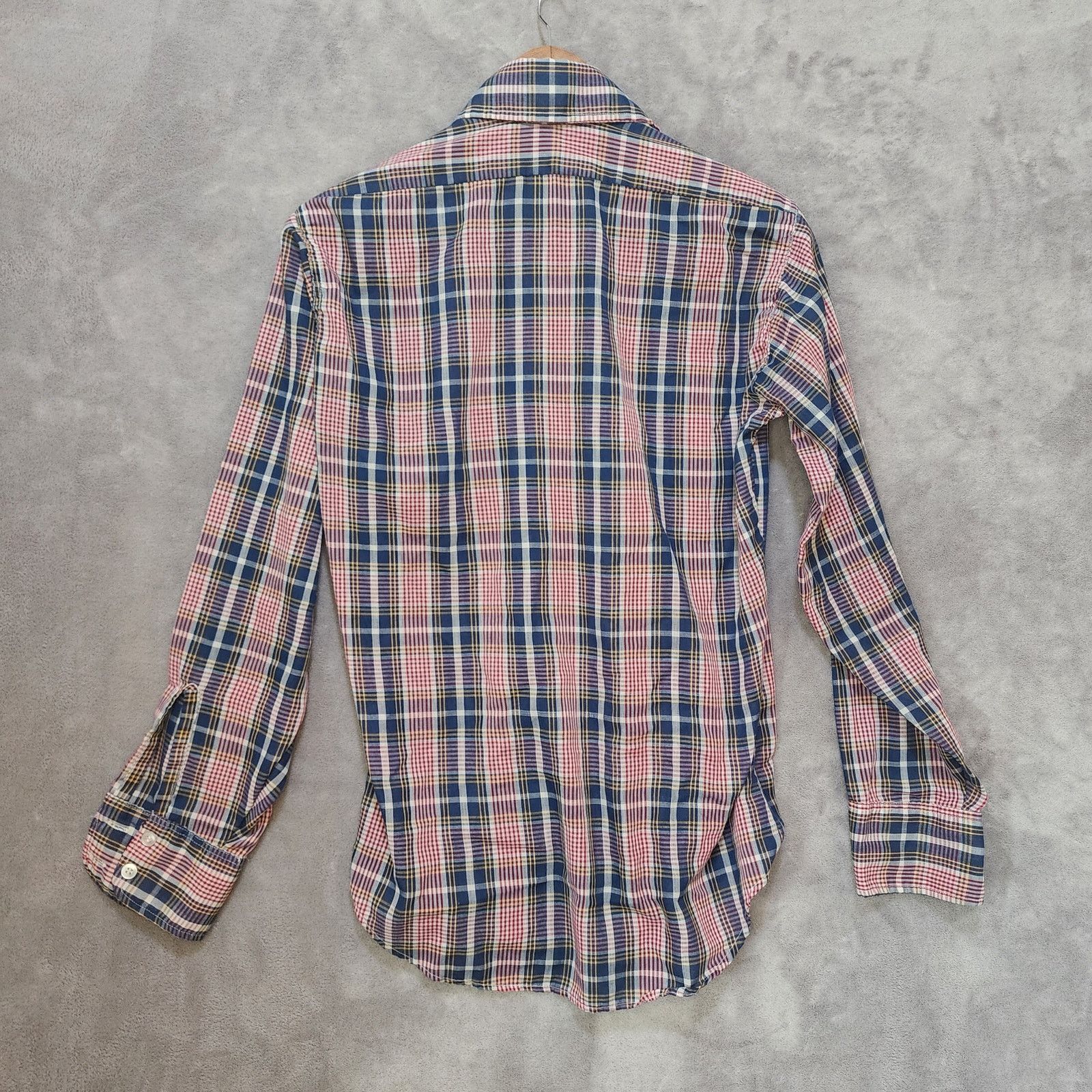 Levi's Levi's Men's Small Classic Western Plaid Shirt, Blue and Red Size US S / EU 44-46 / 1 - 2 Thumbnail